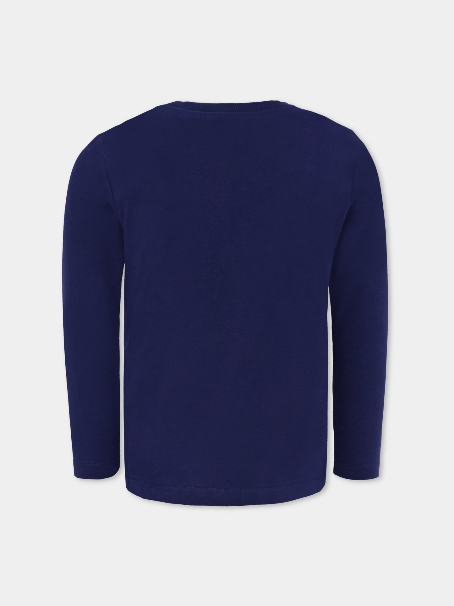 T-shirt blu per bambini con Teddy Bear,Moschino Kids,HTO00J LAA10 40016