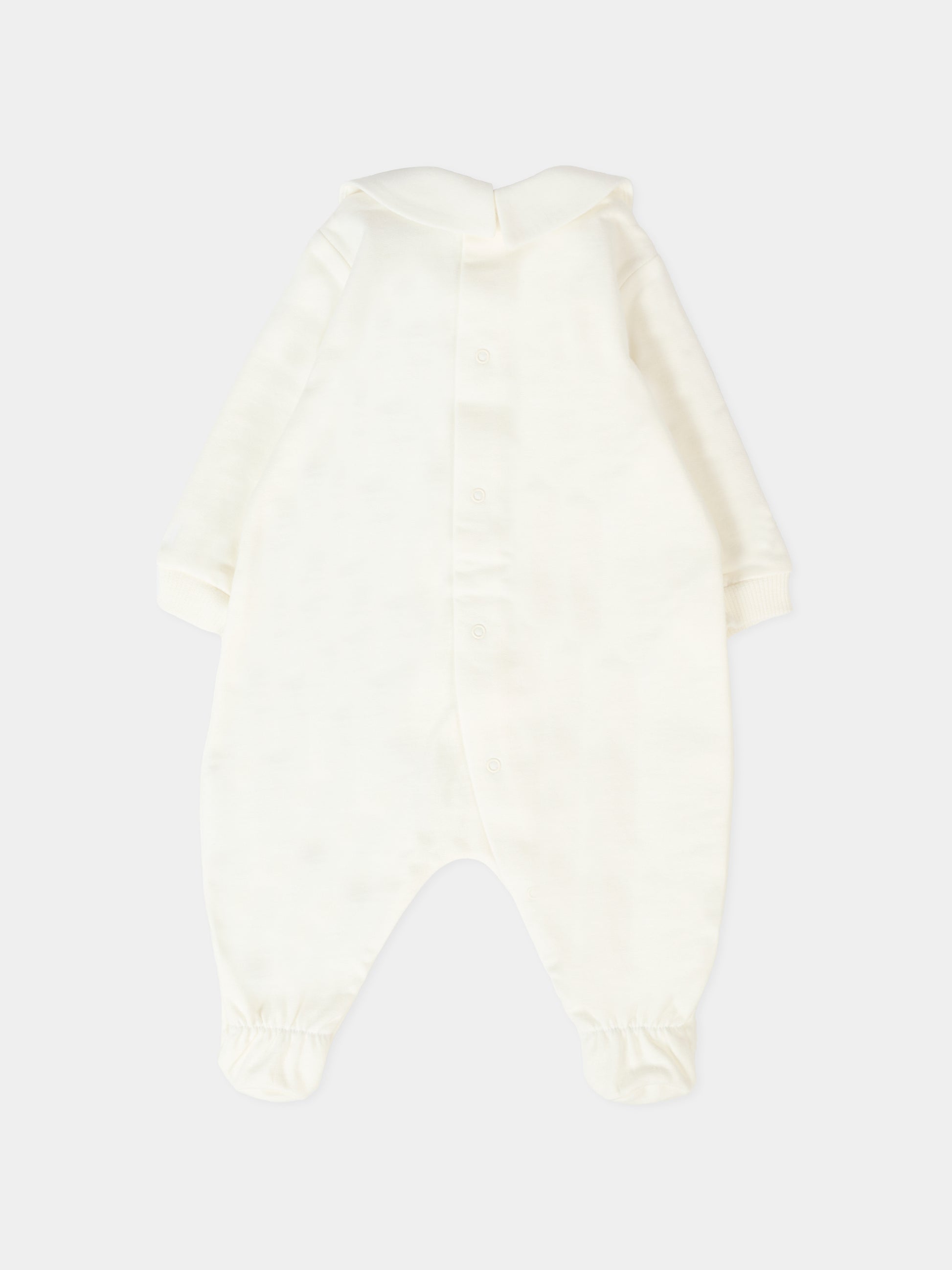 Set tutine avorio per neonati con Teddy Bear,Moschino Kids,MMY08B LCA40 10063