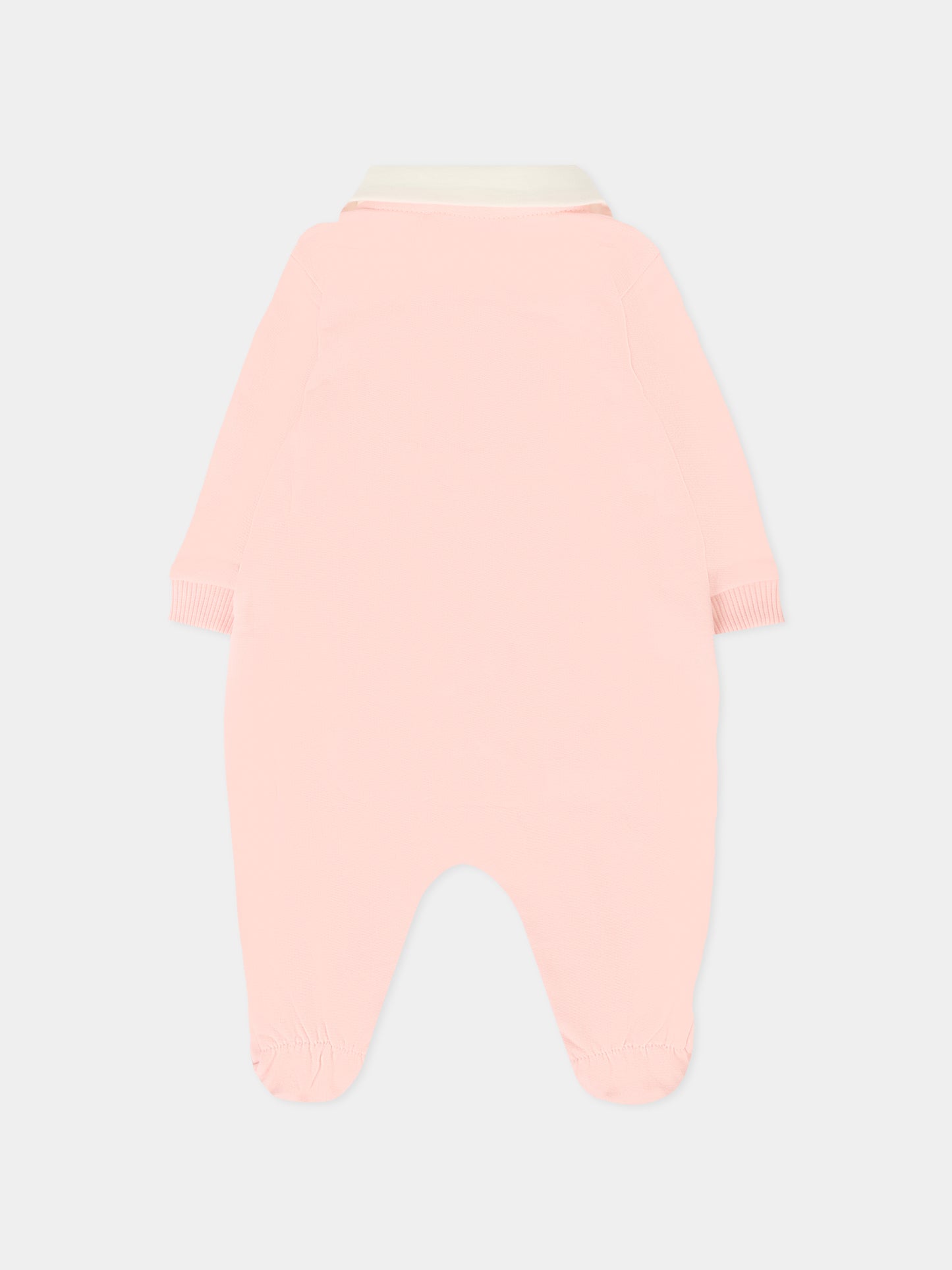 Tutina rosa per neonata con Teddy Bear,Moschino Kids,MMY08C LCA63 50209