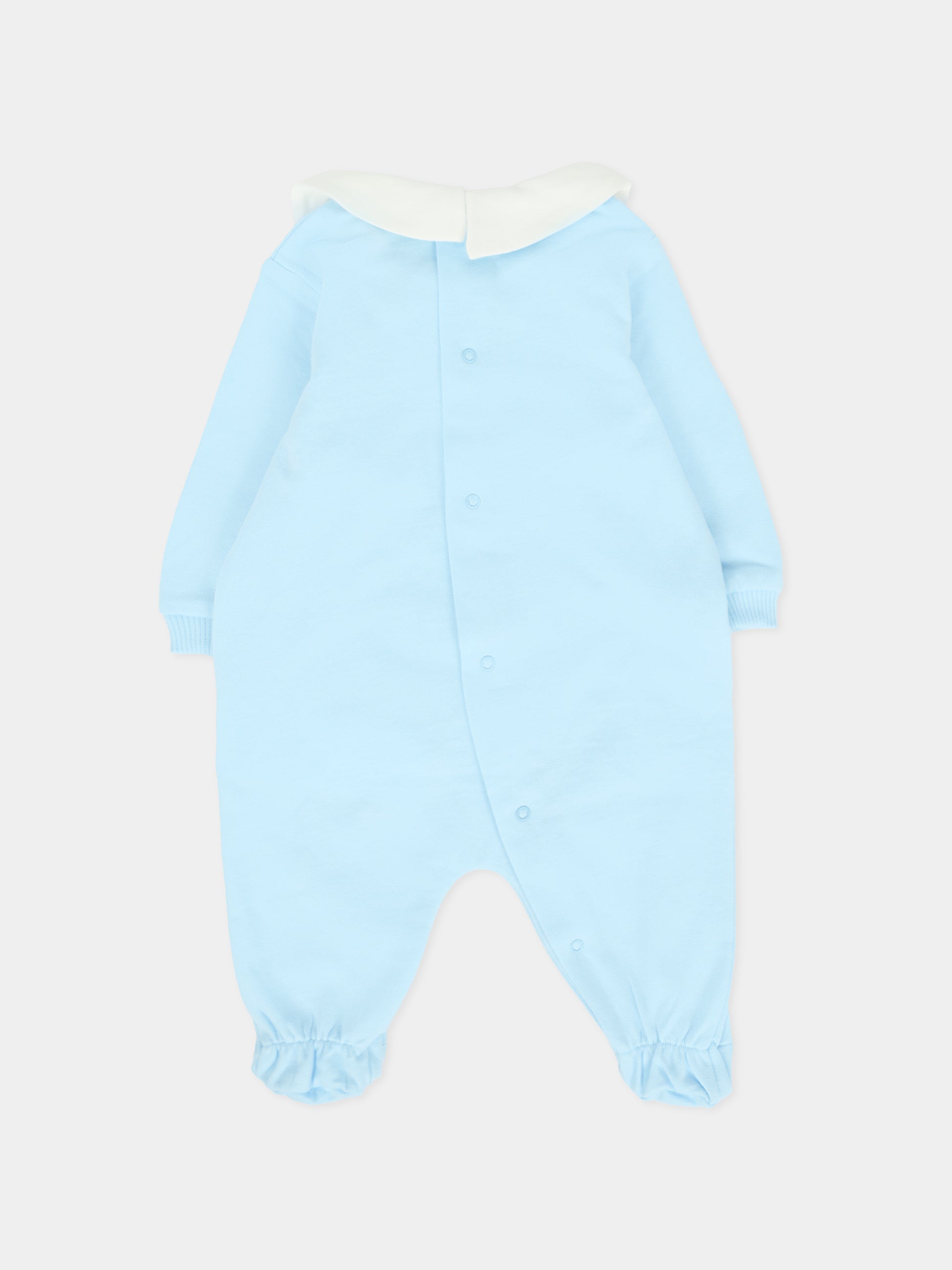 Tutina celeste per neonato con Teddy Bear,Moschino Kids,MUT04I LCA40 40304