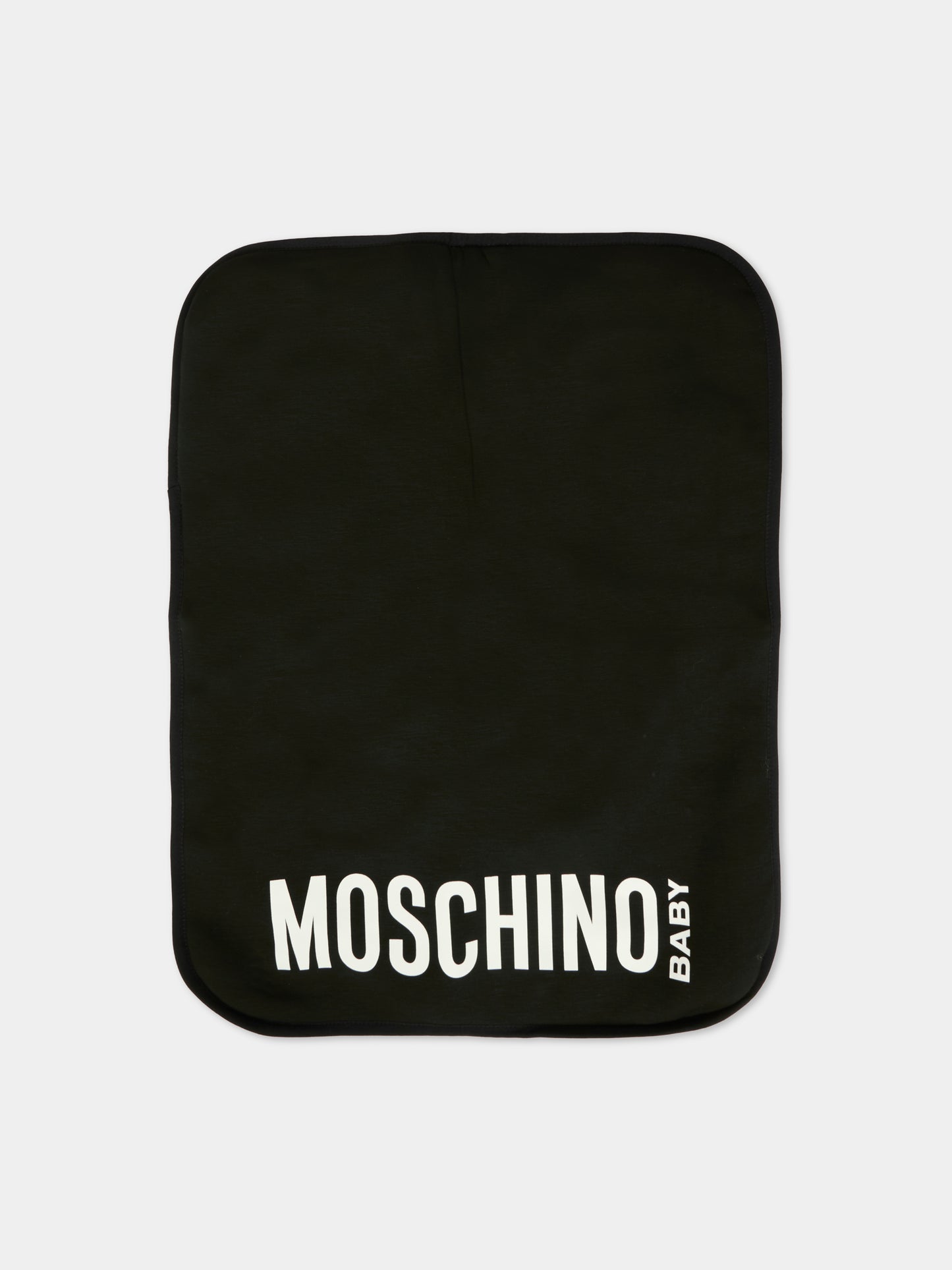 Borsa mamma nera per neonati con Teddy Bear,Moschino Kids,MUX05N LDA32 60100