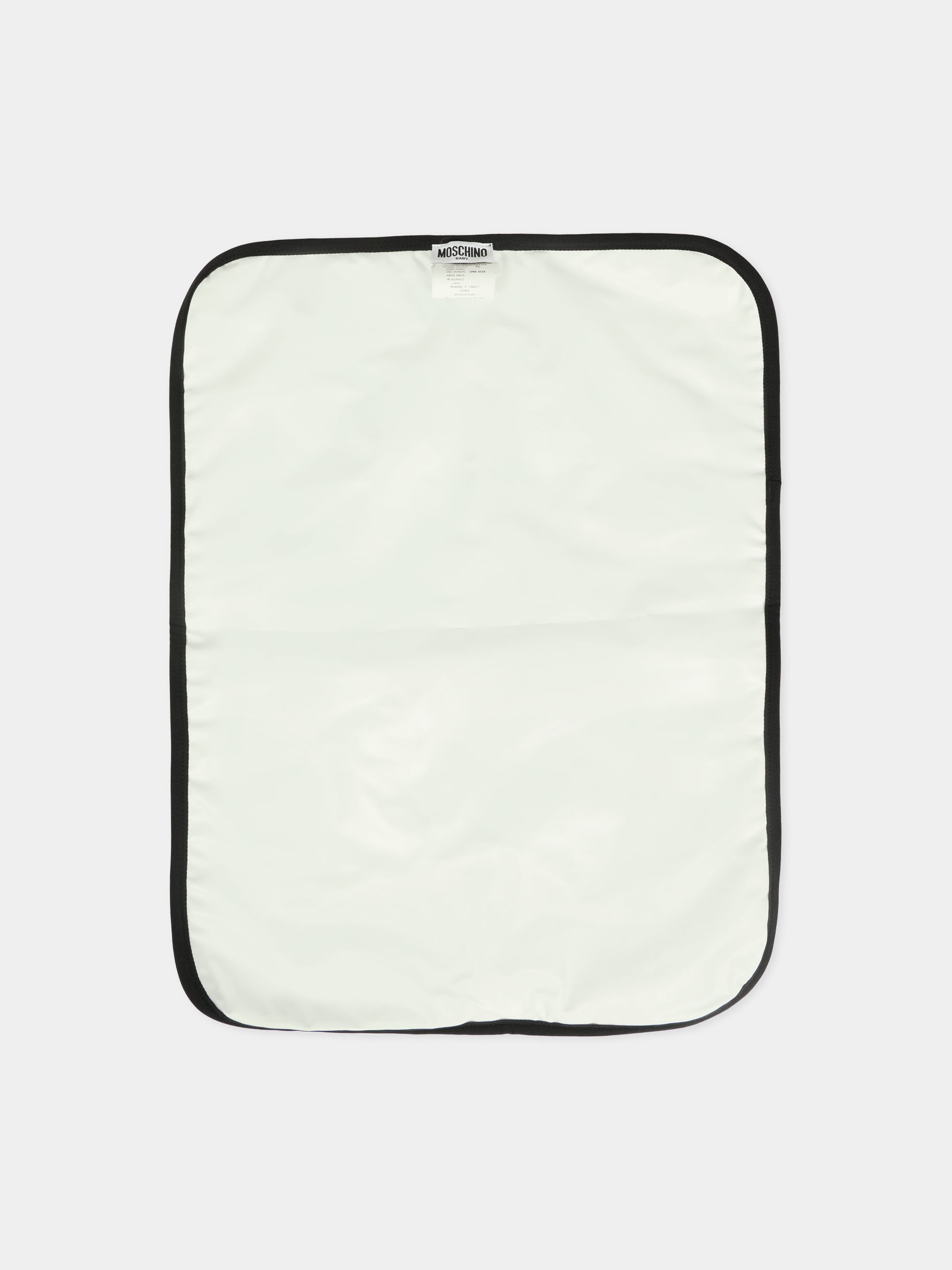 Borsa mamma nera per neonati con Teddy Bear,Moschino Kids,MUX05N LDA32 60100