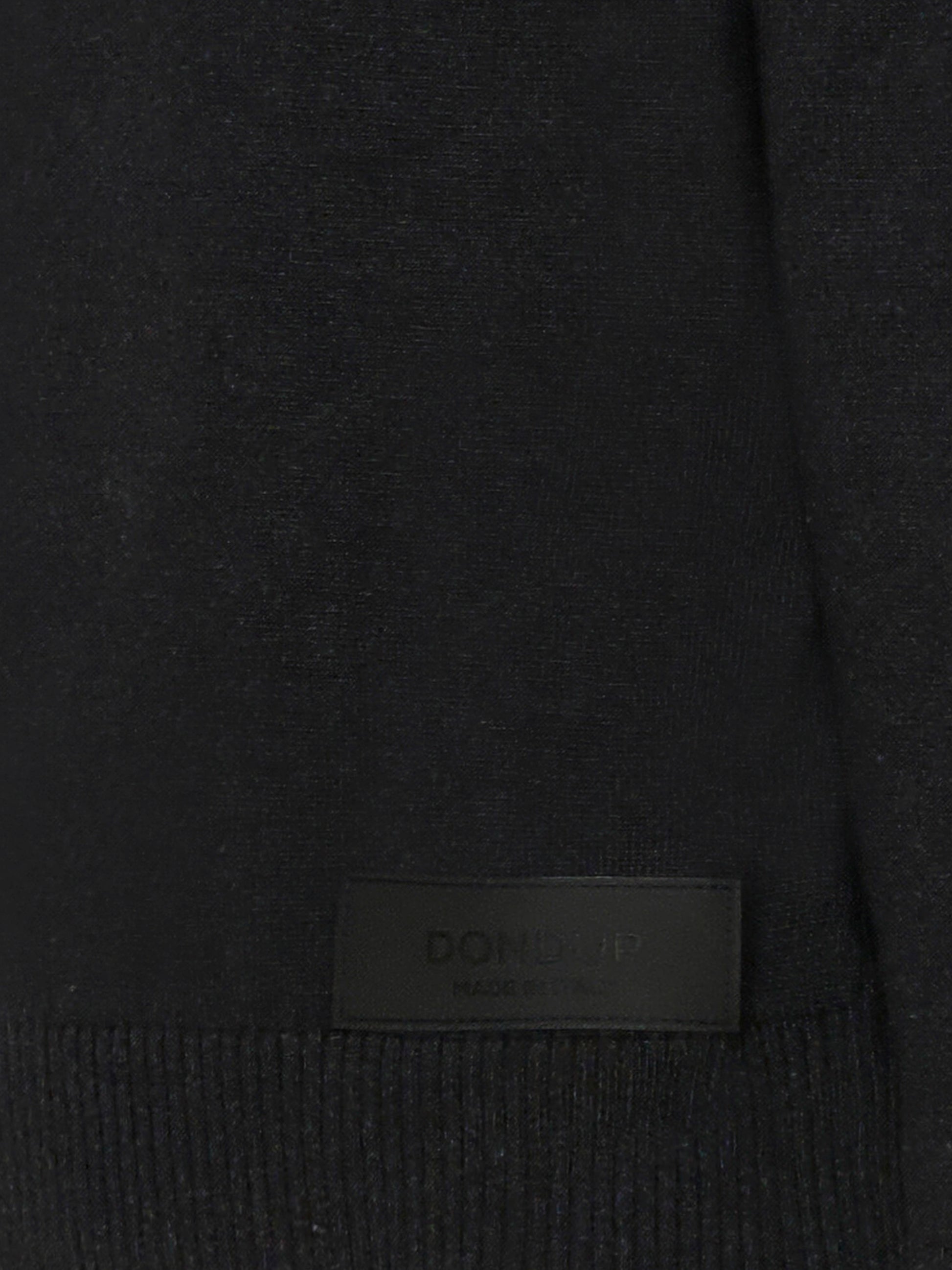 Maglione nero per bambino con logo,Dondup Kids,DMMA028 C FL078 N000