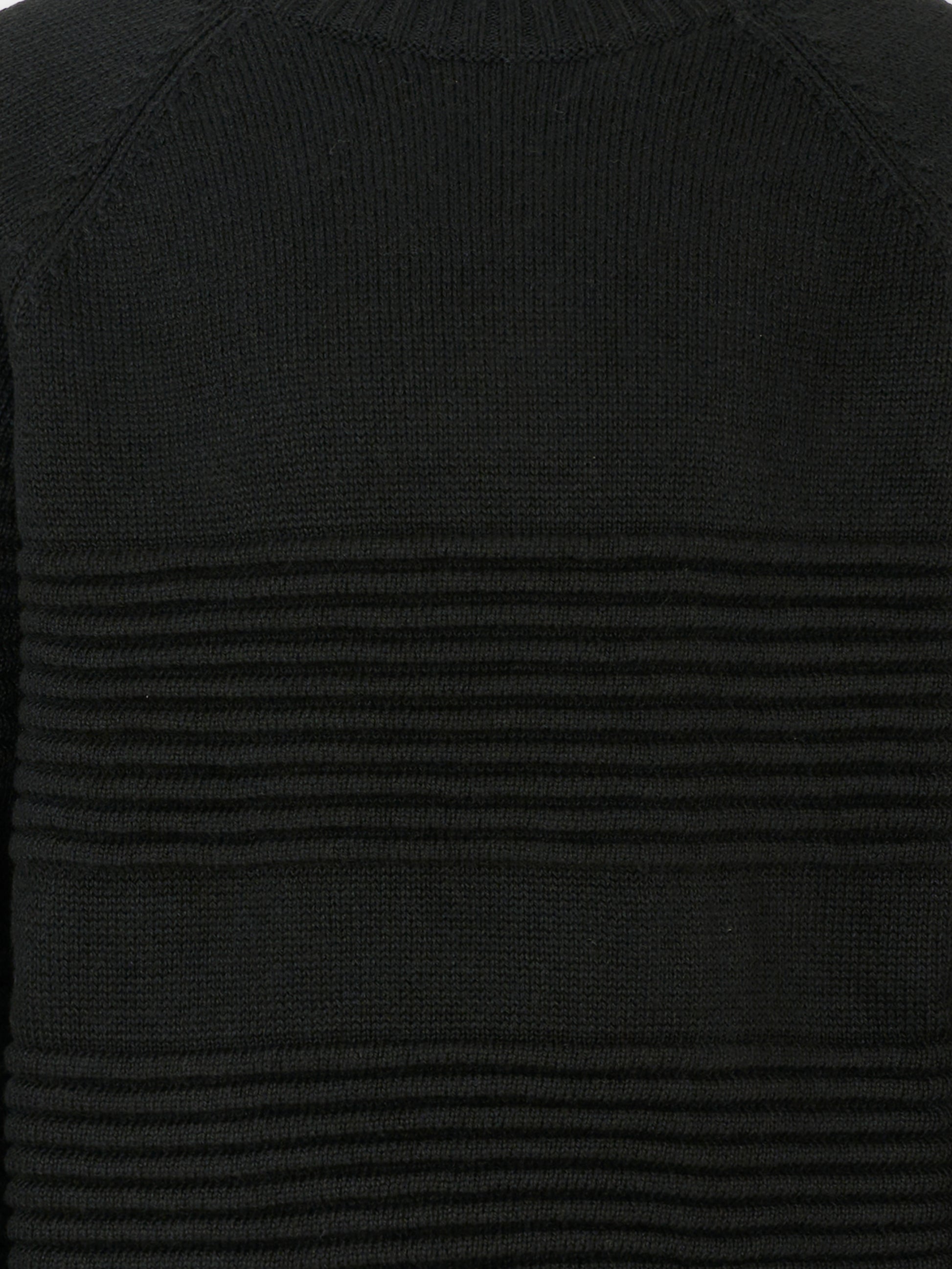 Maglione nero per bambino con logo,Dondup Kids,DMMA029 C FL011 N000