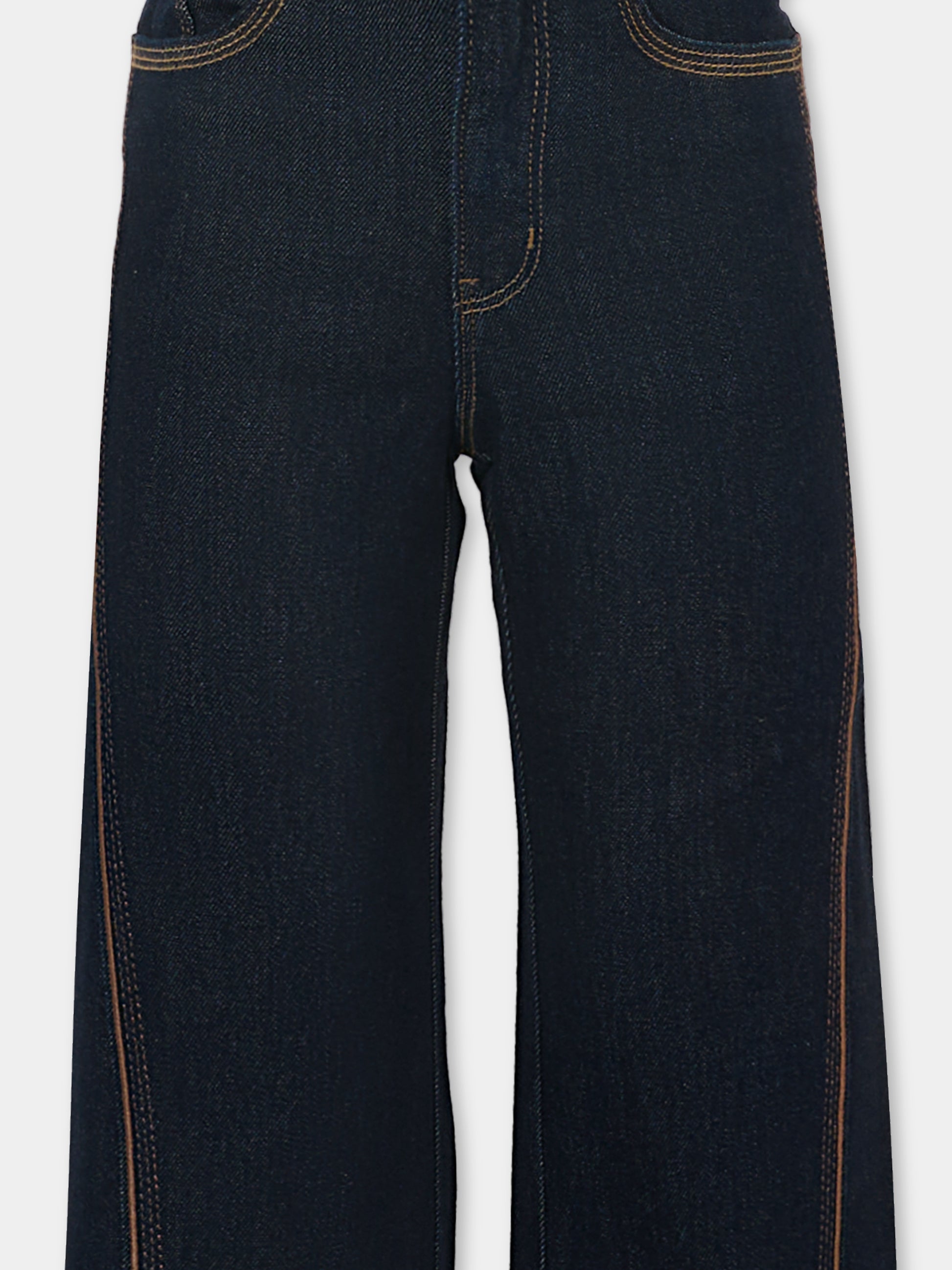 Jeans denim per bambina con logo,Karl Lagerfeld Kids,Z30935 Z10