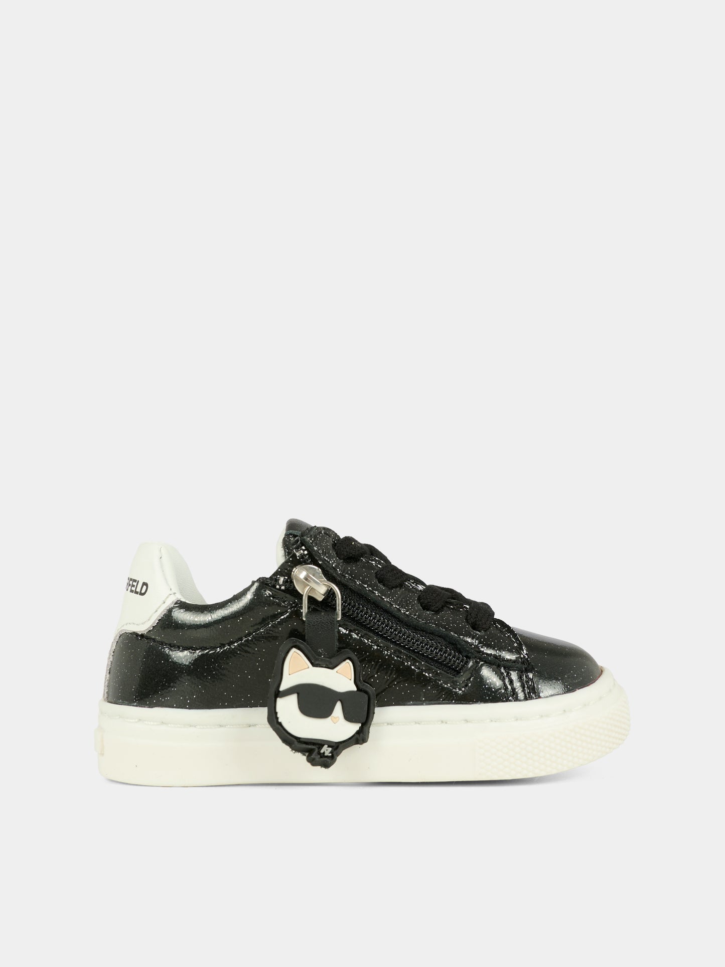 Sneakers nere per neonata e bambina con Choupette,Karl Lagerfeld Kids,Z30989 09B