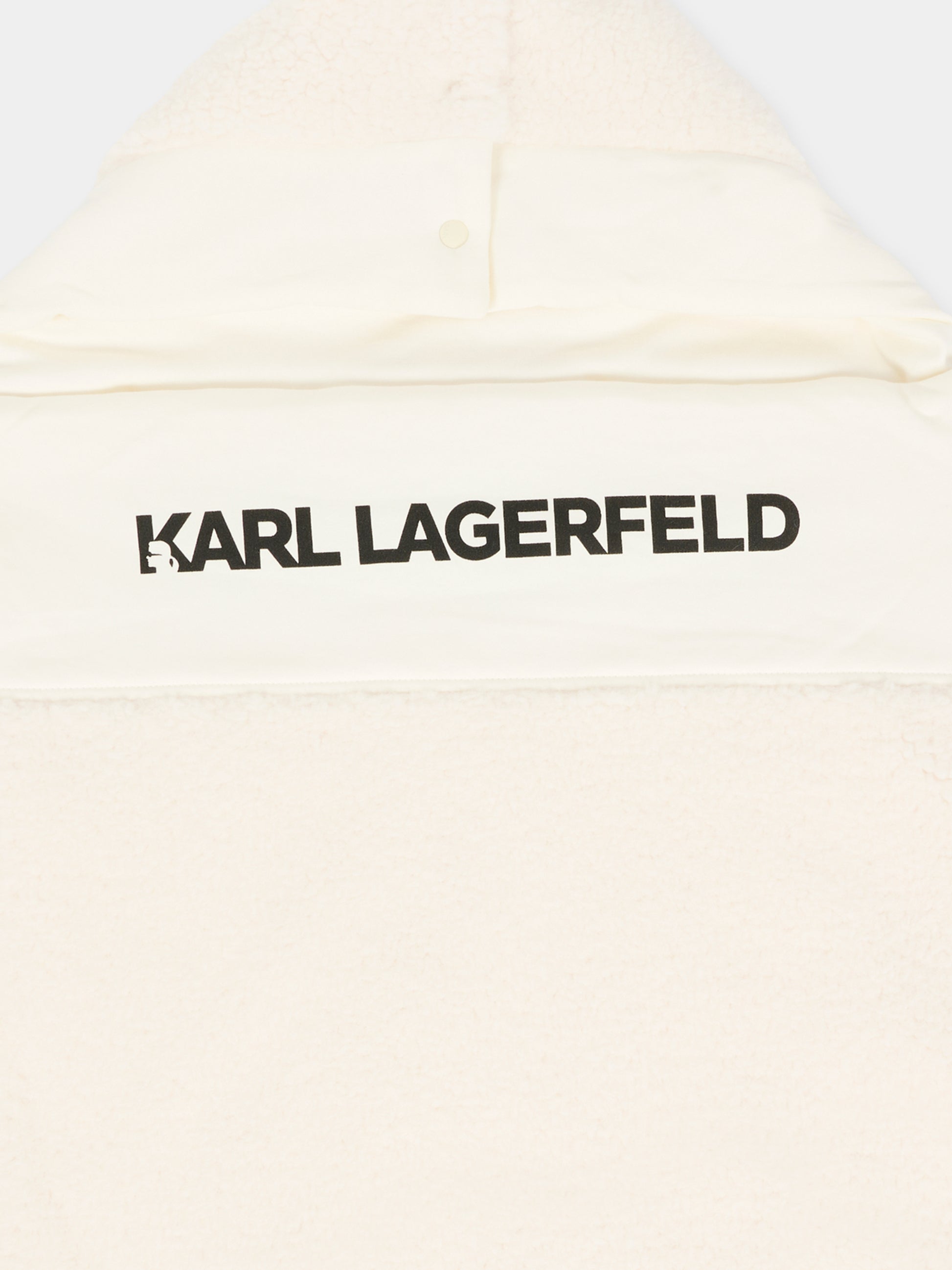 Sacco nanna avorio per neonati con logo,Karl Lagerfeld Kids,Z30997 195