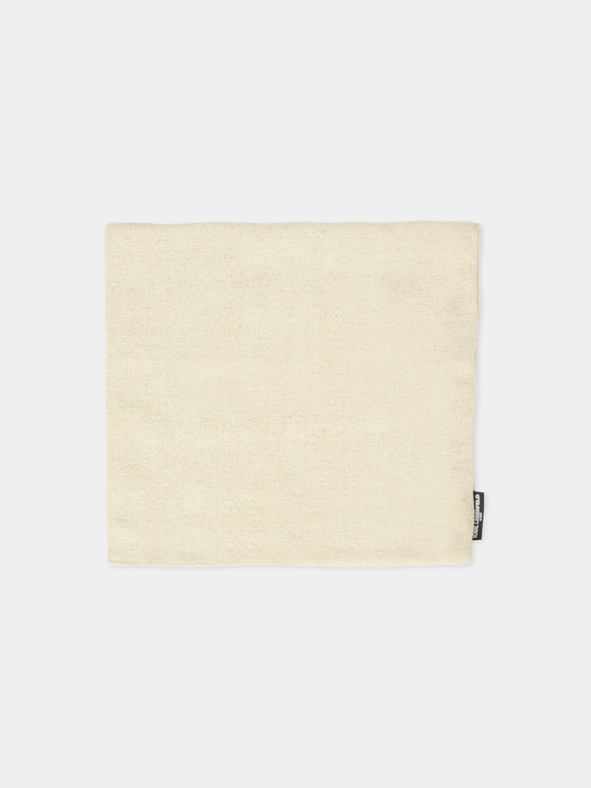 Set beige per bambina con Choupette e logo,Karl Lagerfeld Kids,Z31013 576