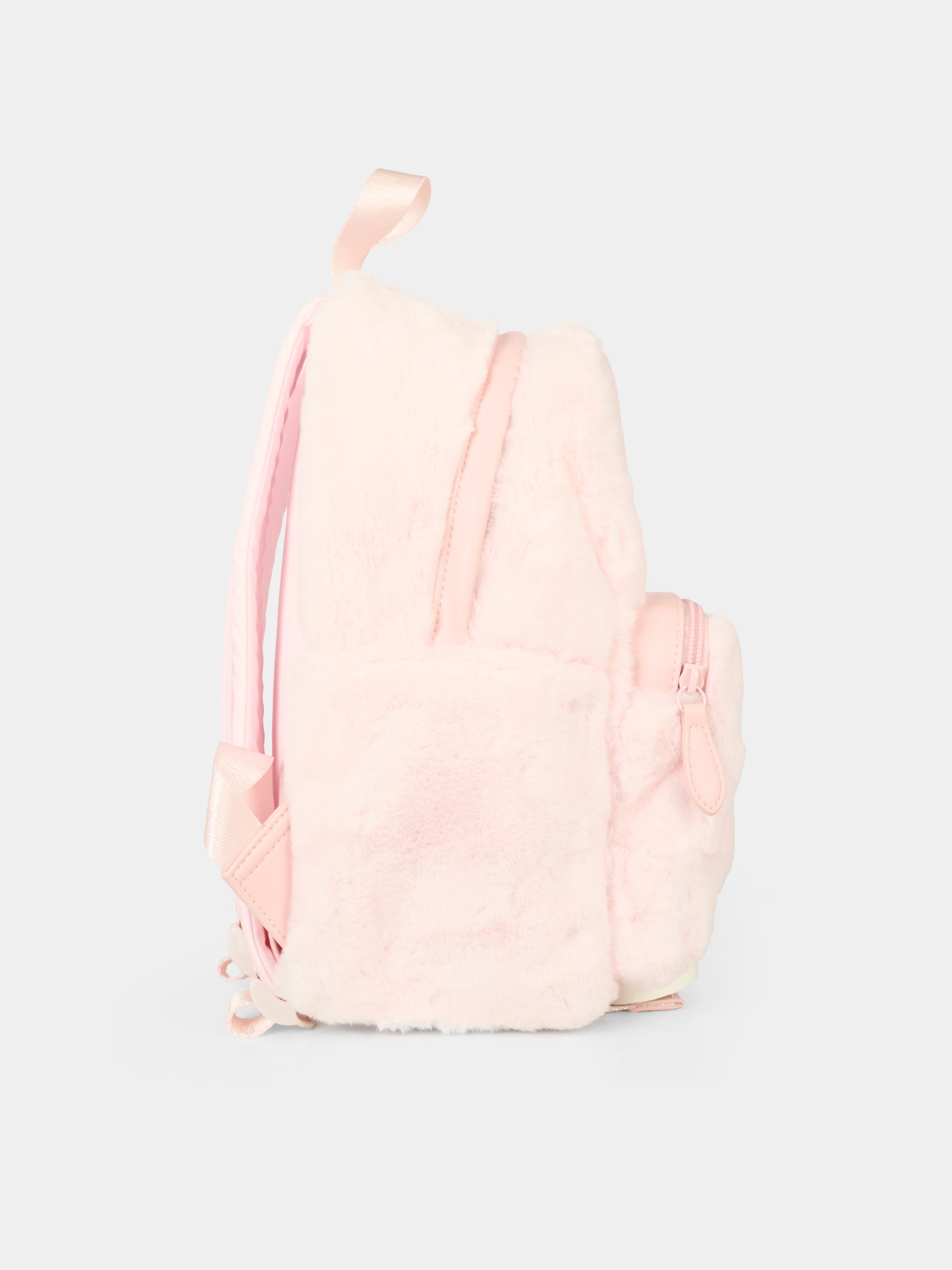 Zaino rosa per bambina con Choupette,Karl Lagerfeld Kids,Z31023 47P