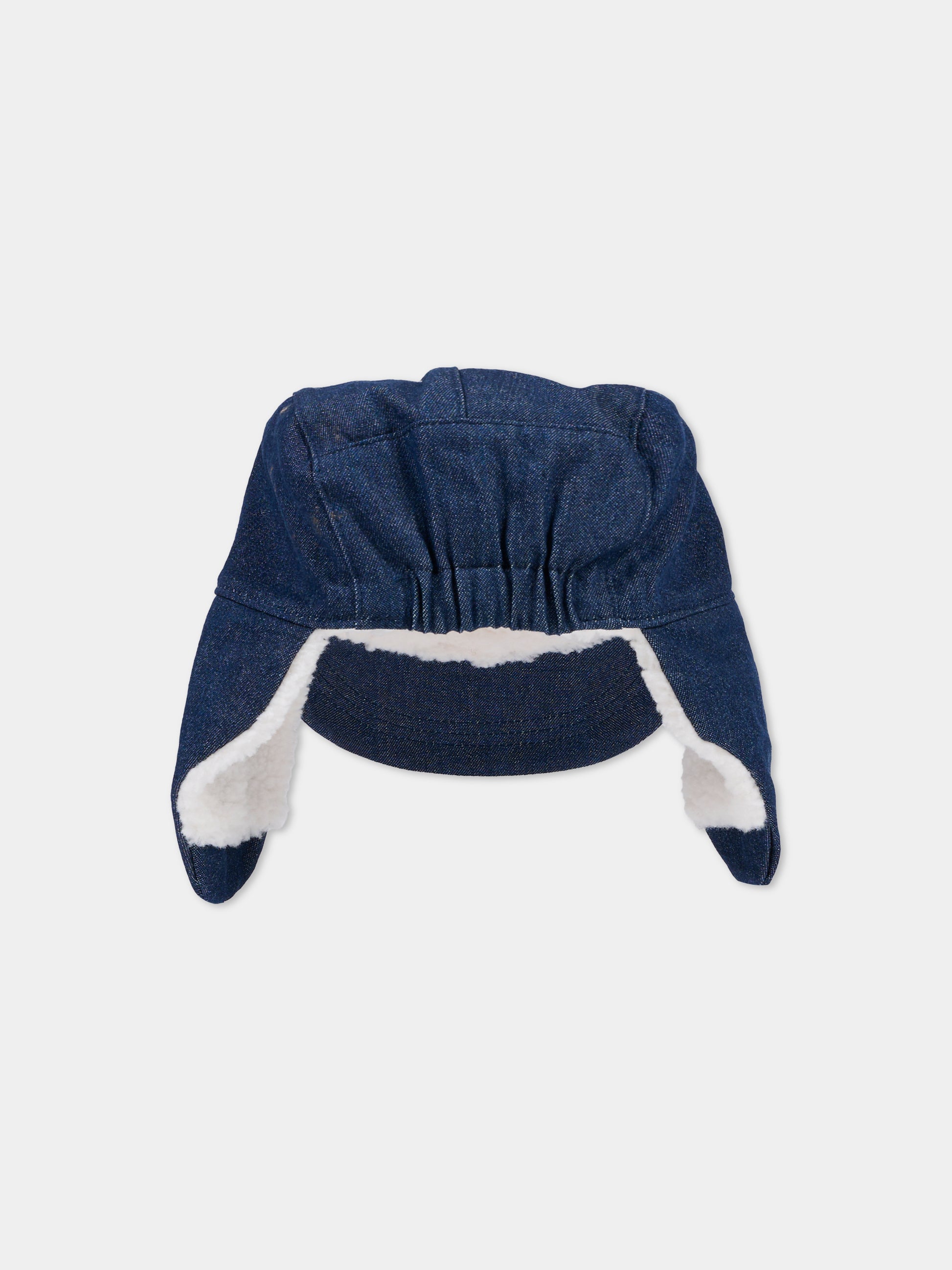 Cappello blu per neonato con logo,Timberland,T60741 Z25