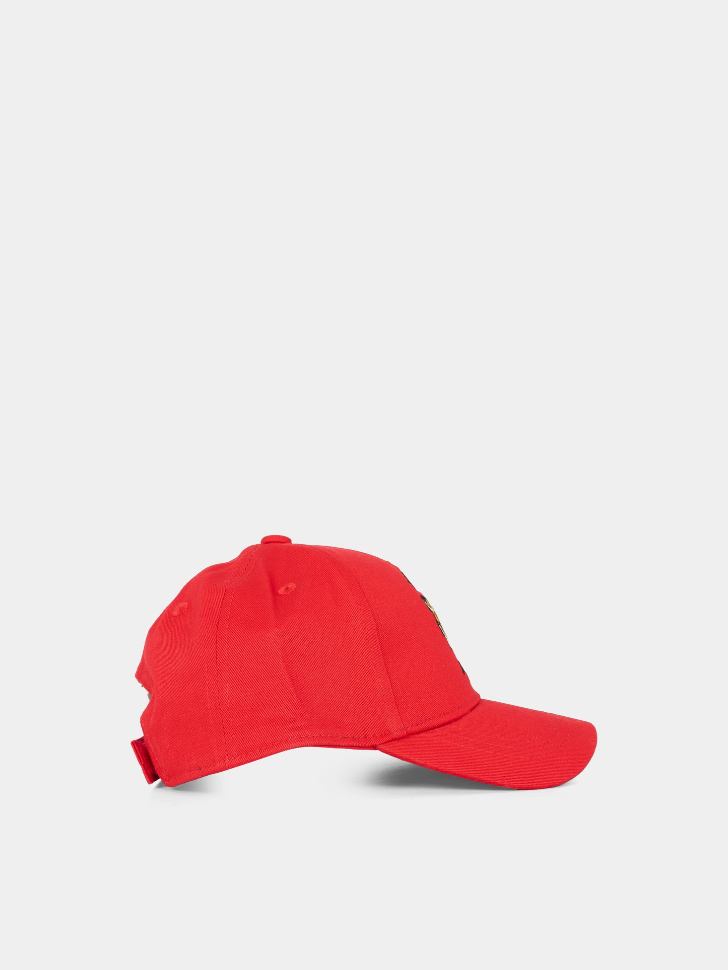 Cappello rosso per bambini con Lucky Tiger,Kenzo Kids,K61212 968