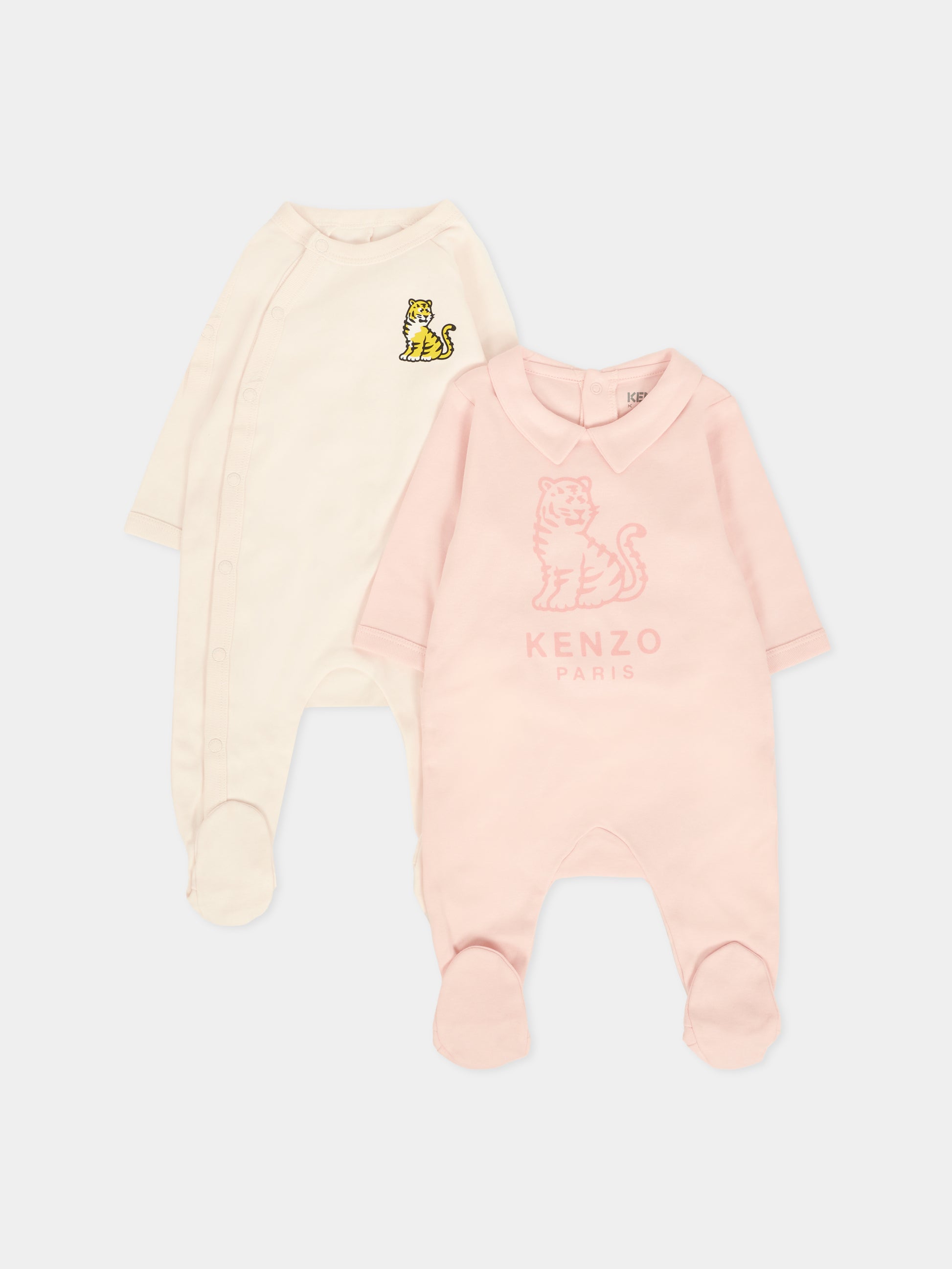 Set tutina rosa per neonata con Kotora,Kenzo Kids,K61253 47R