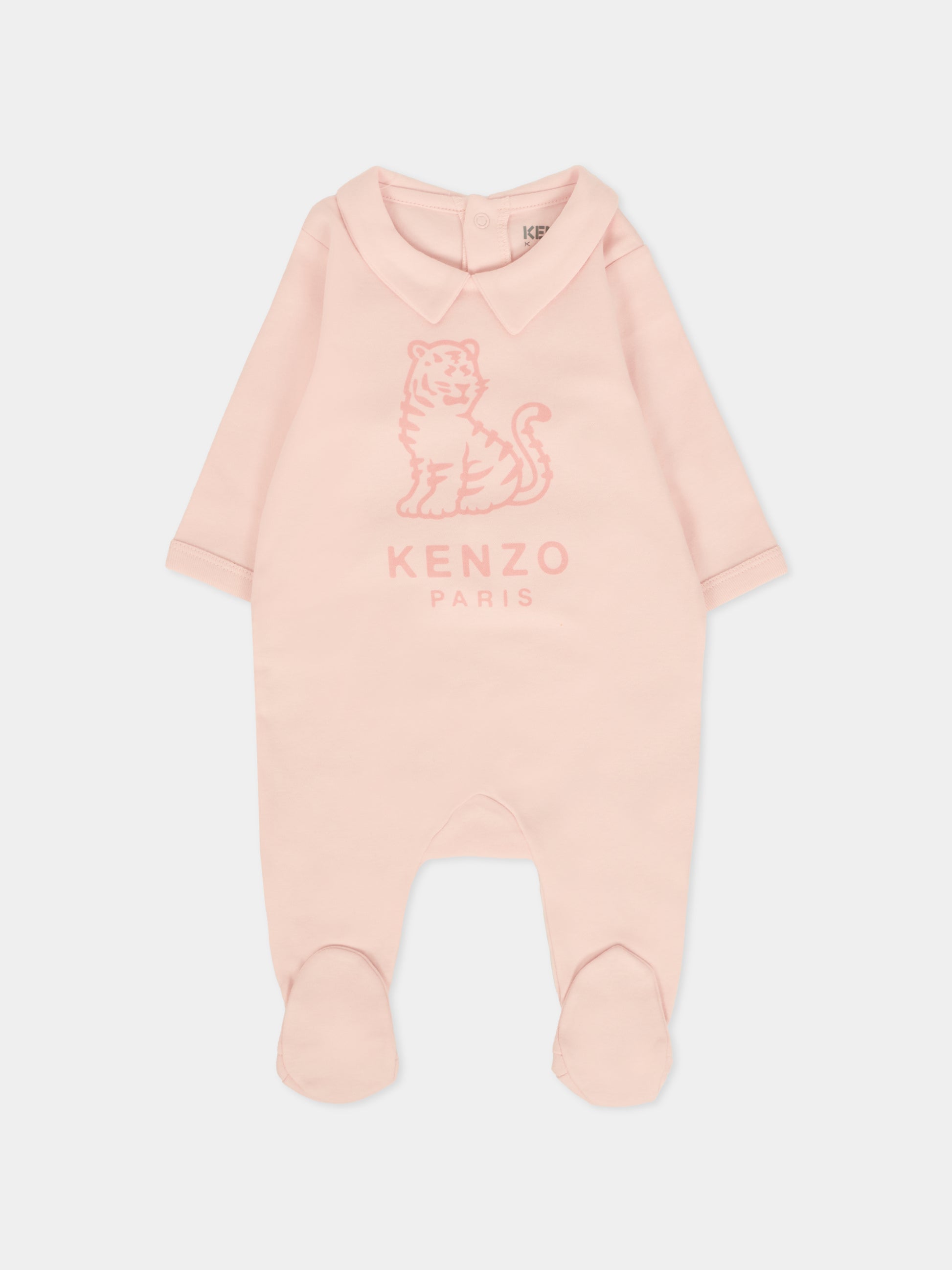 Set tutina rosa per neonata con Kotora,Kenzo Kids,K61253 47R