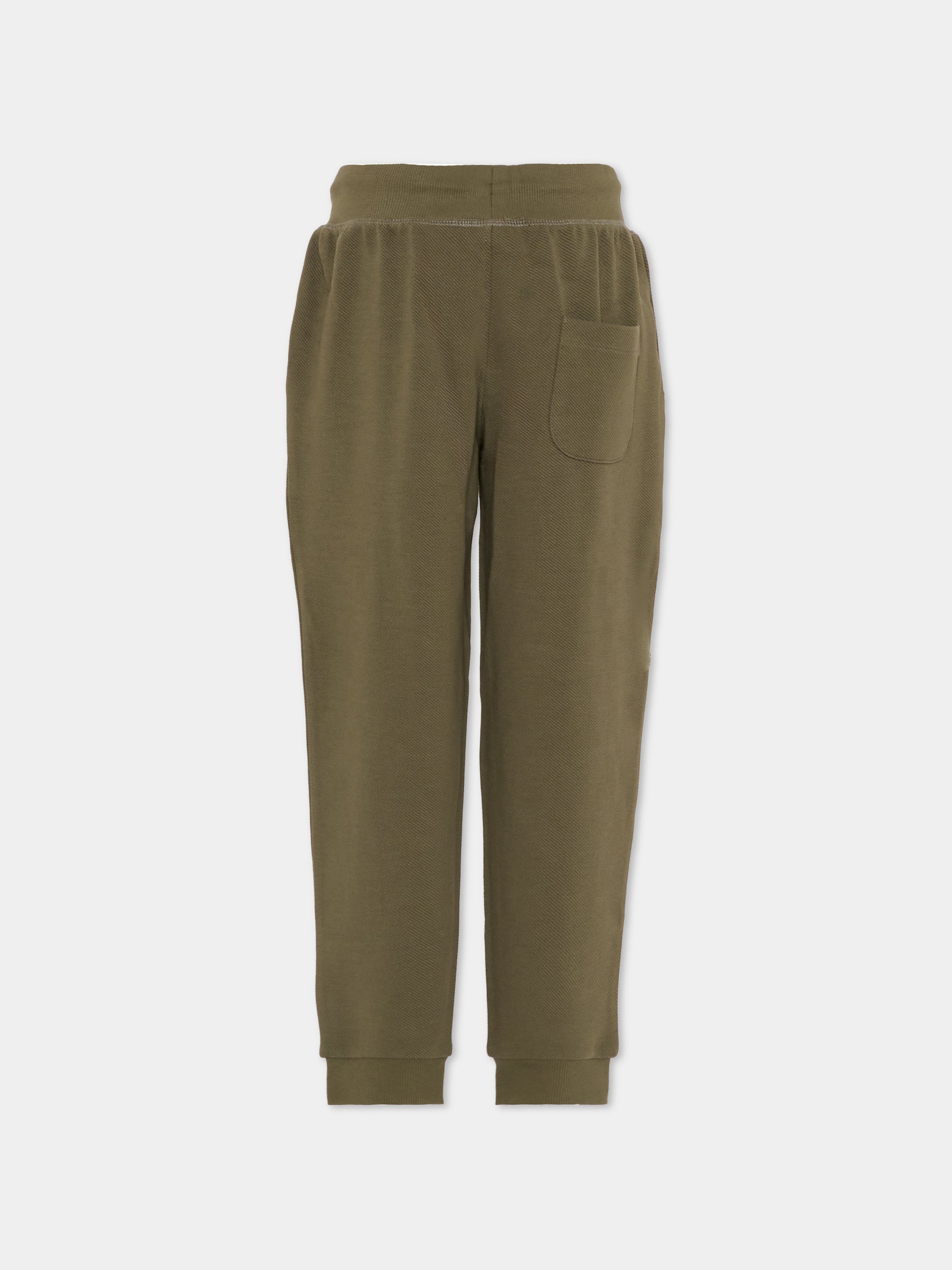 Pantaloni verdi per bambino con logo,Hugo,G00465 65F