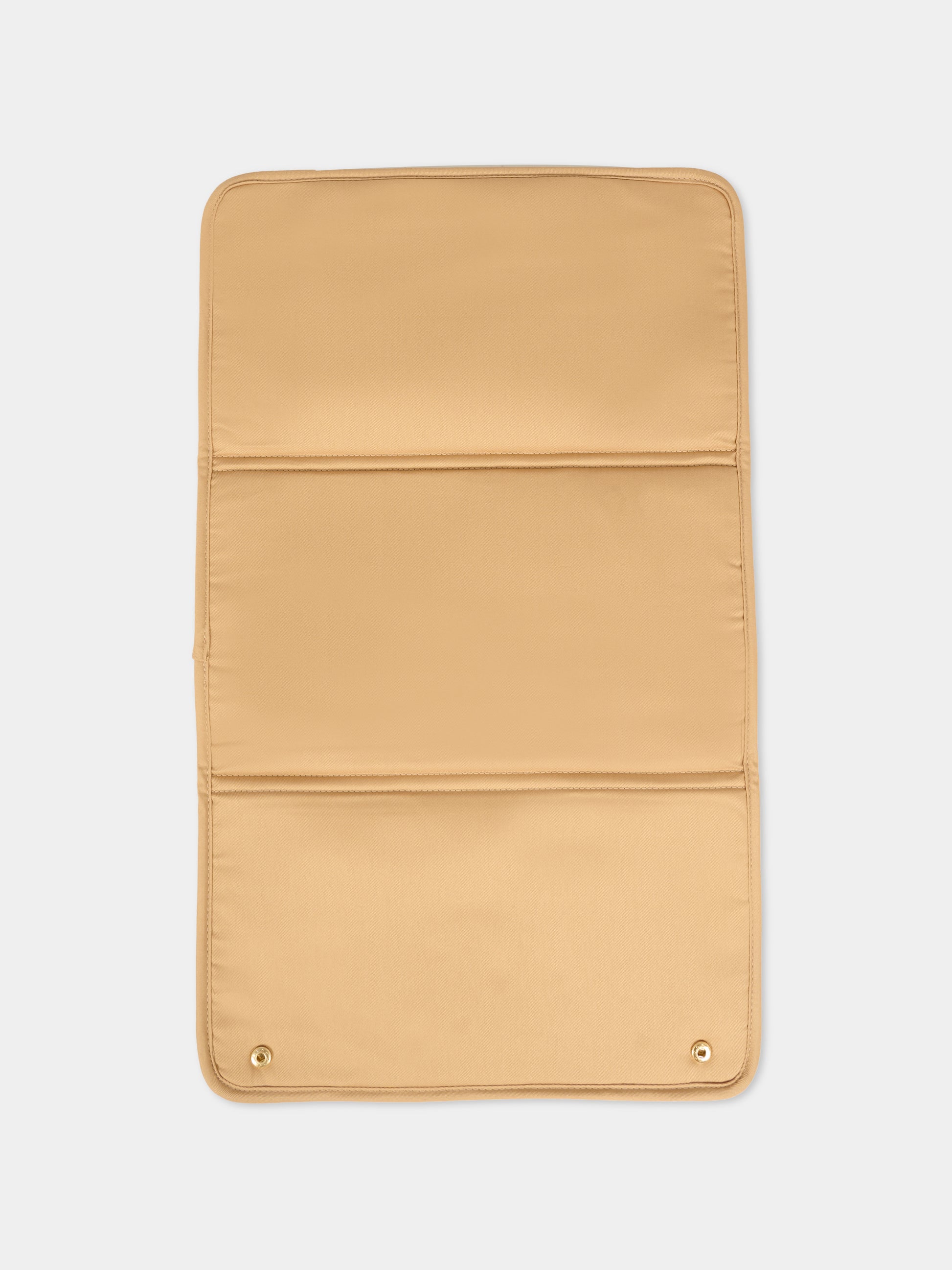 Borsa mamma beige per neonati con logo,Chloé Kids,C20764 244