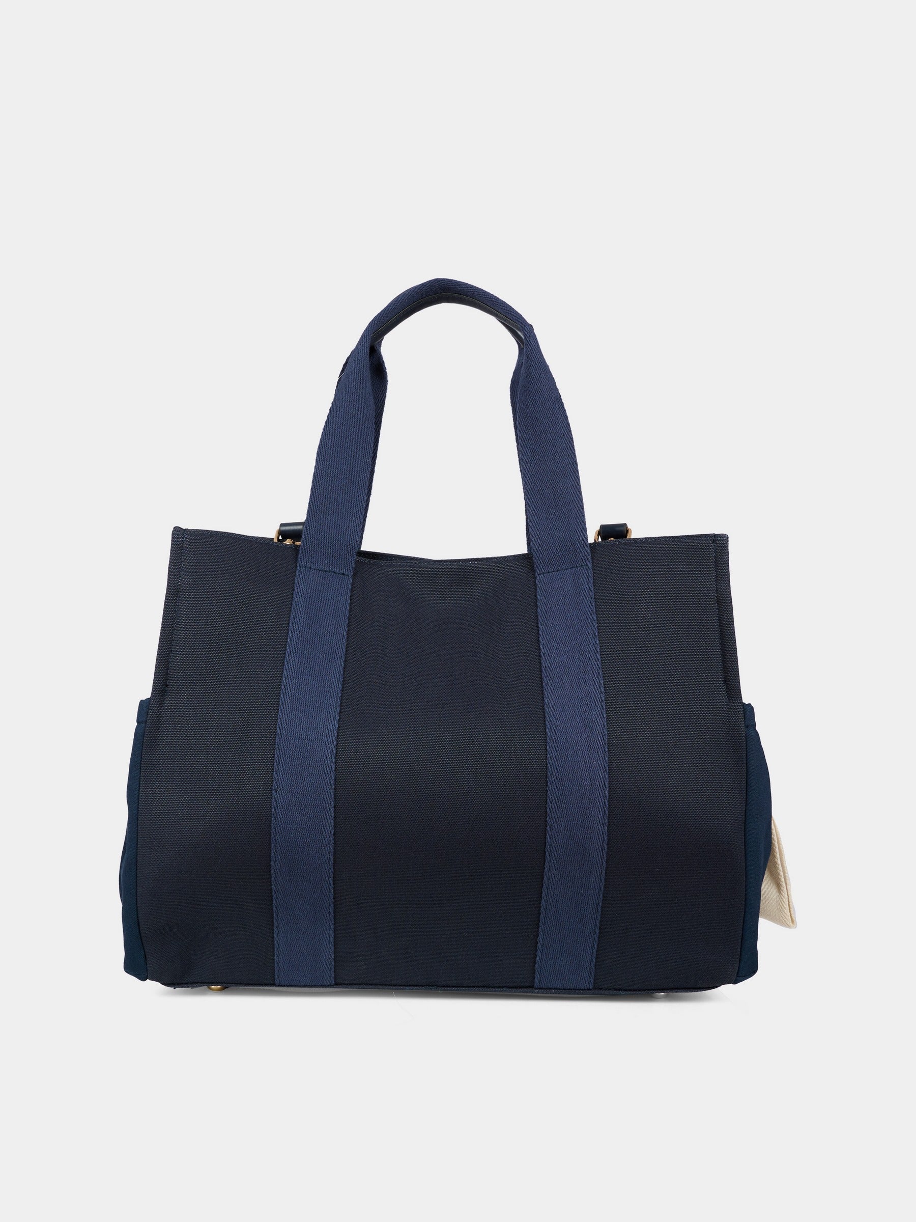 Borsa mamma blu per neonati con logo,Chloé Kids,C20764 859