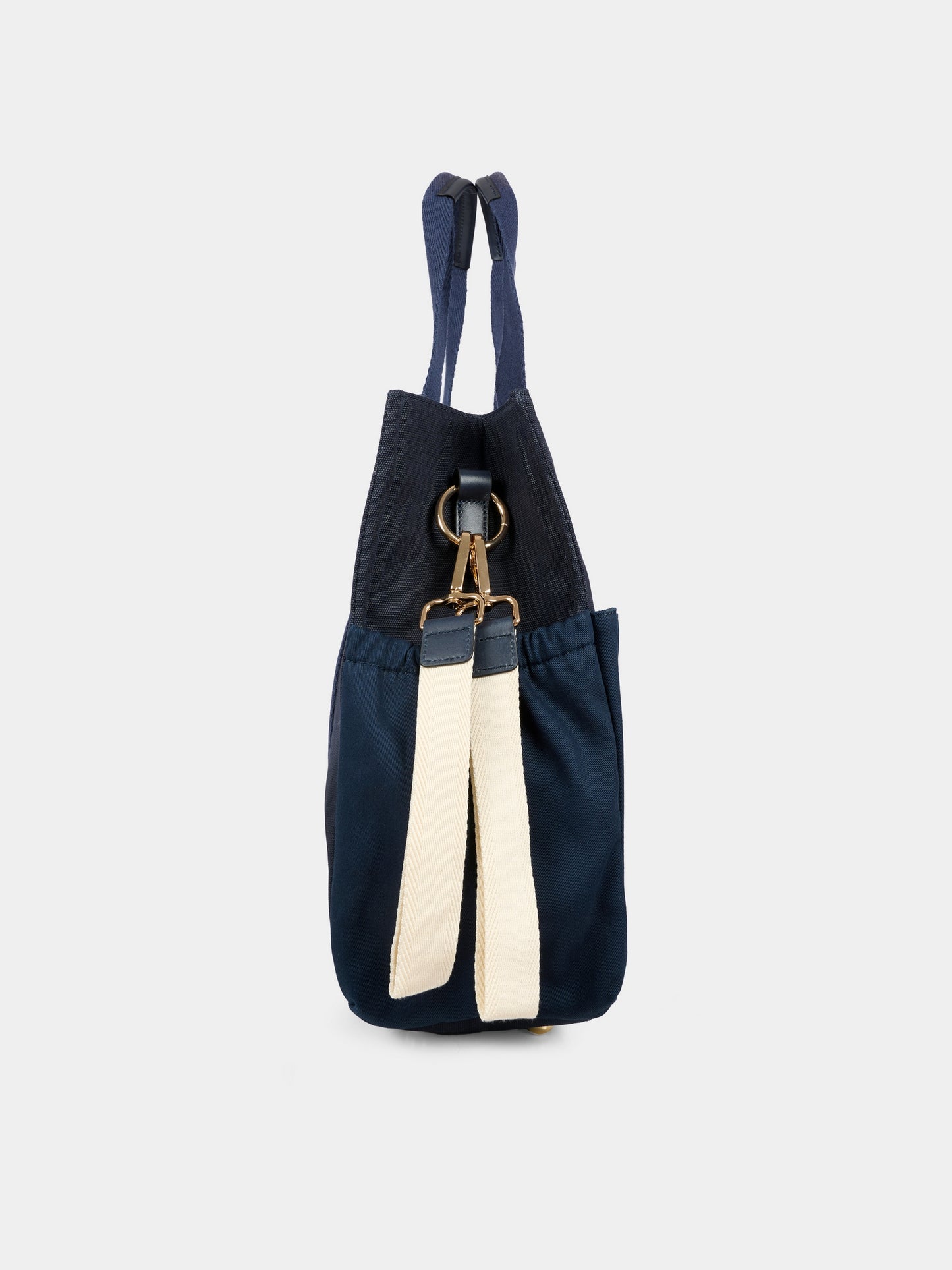 Borsa mamma blu per neonati con logo,Chloé Kids,C20764 859