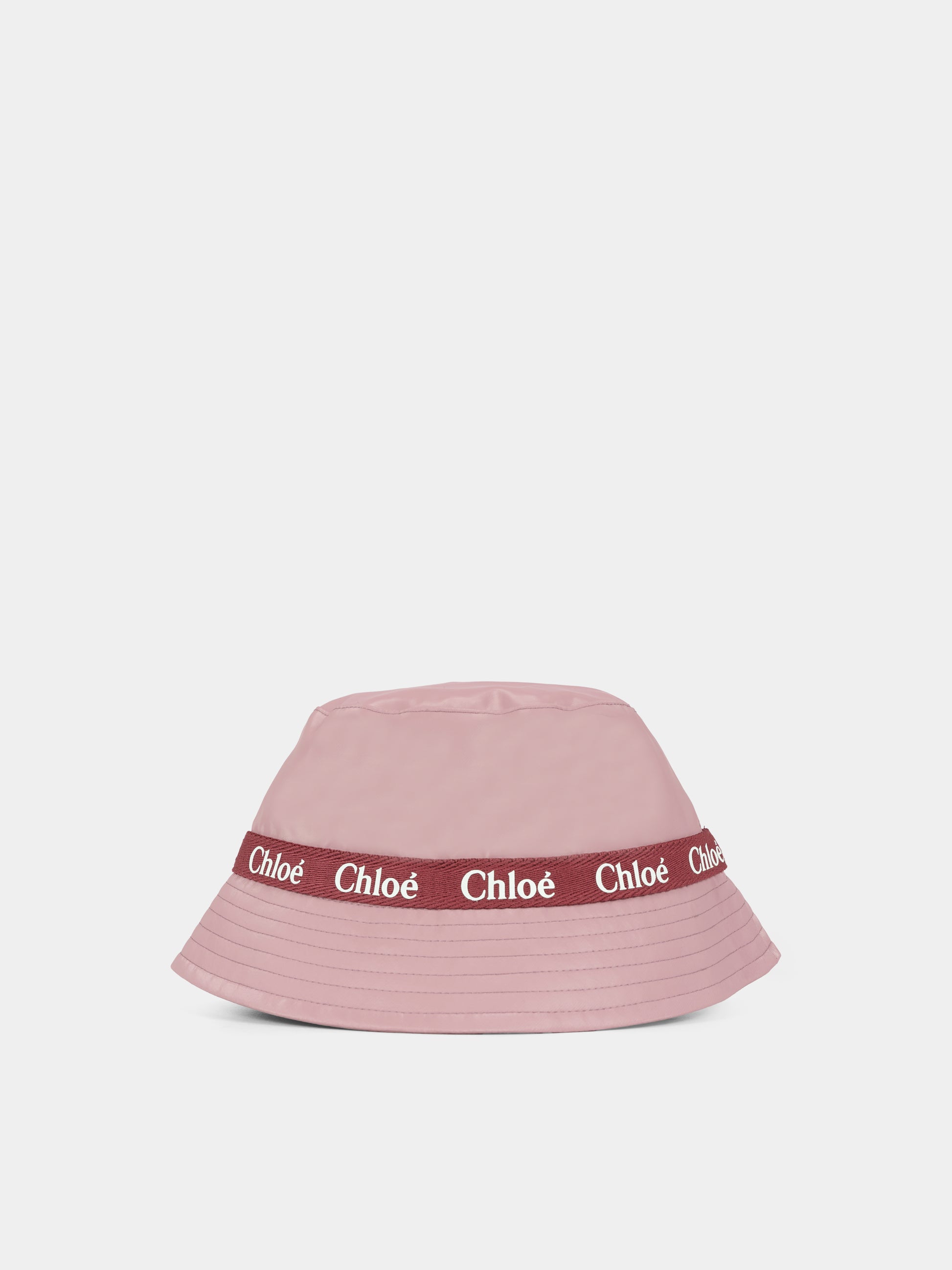 Cloche viola per bambina con logo,Chloé Kids,C20680 90F