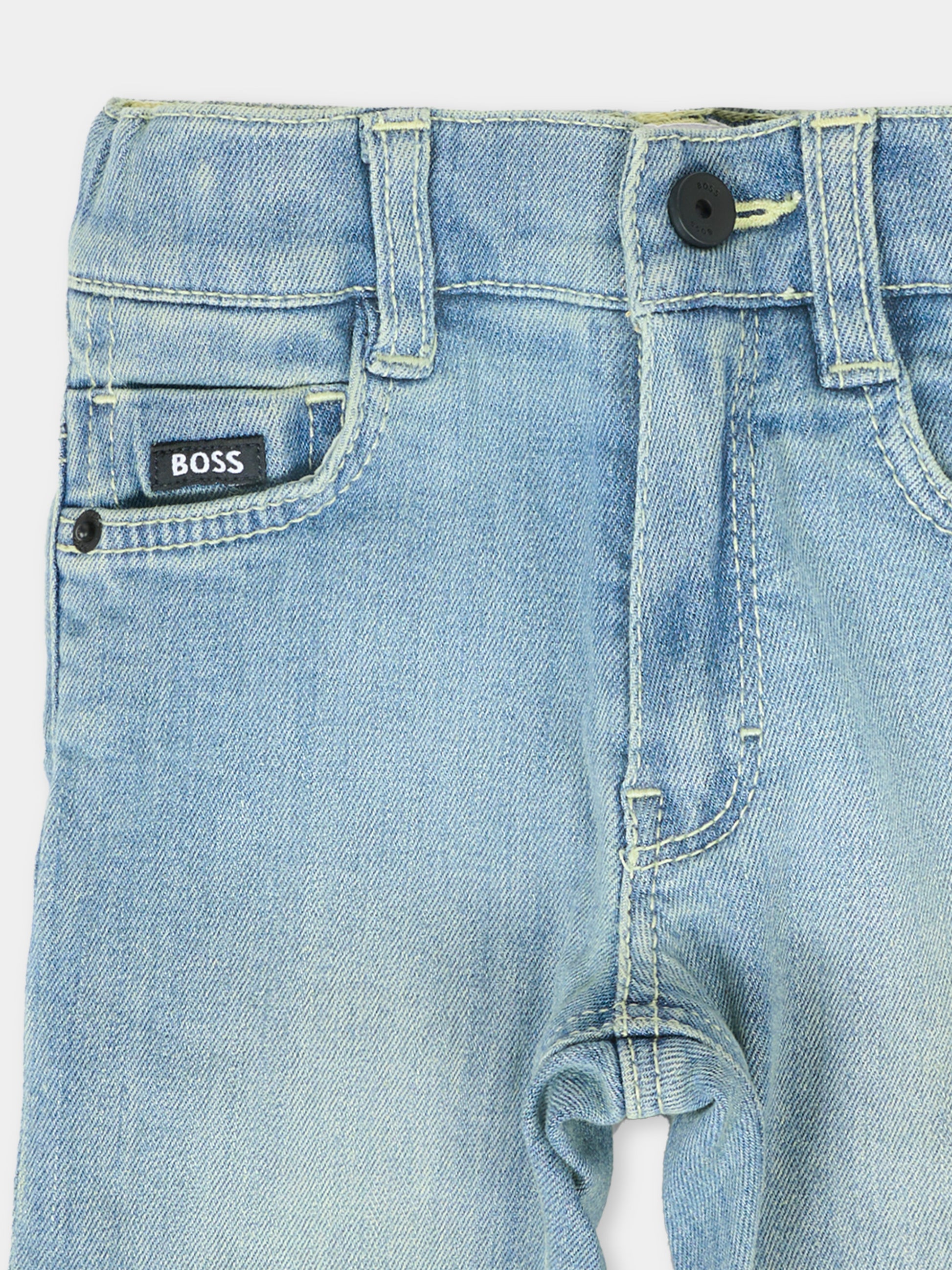 Jeans denim per neonato,Boss,J52441 Z18