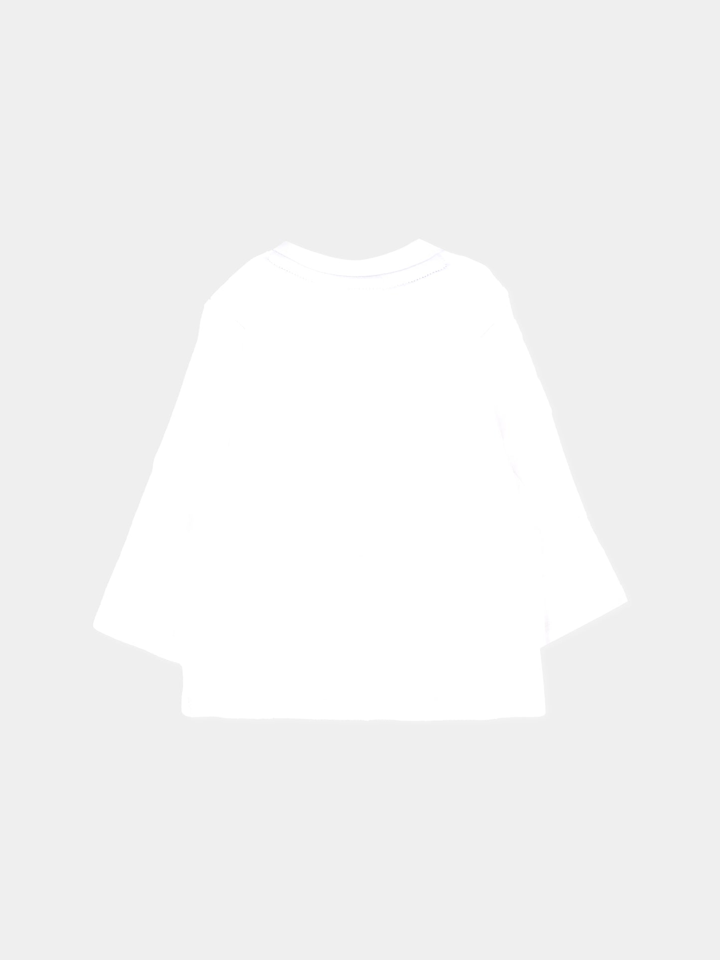 T-shirt bianca per neonato con logo,Boss,J52463 10P