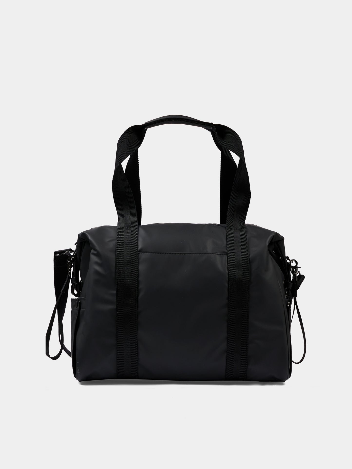 Borsa mamma nera per neonati con logo,Boss,J52609 09B