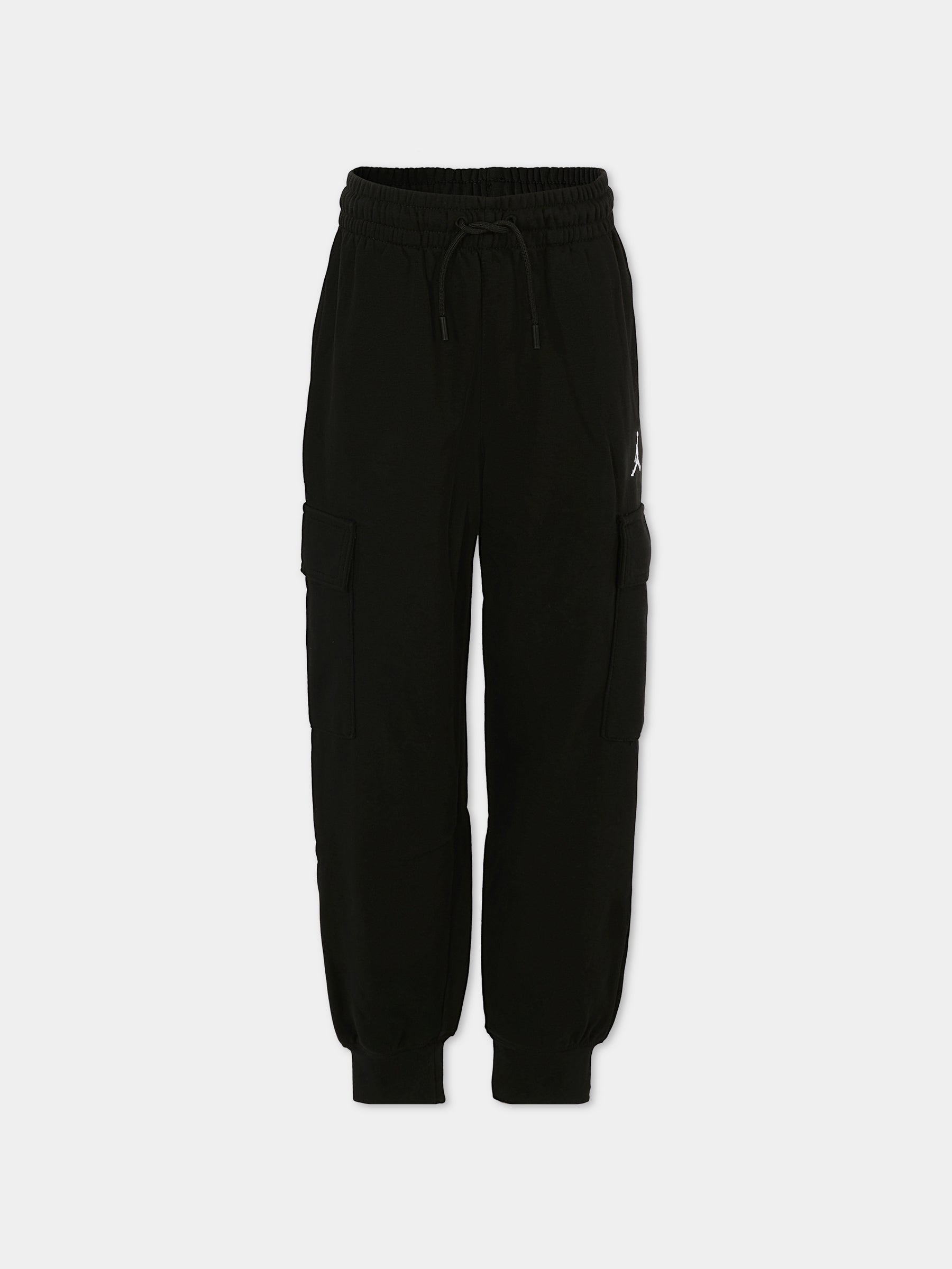 Pantaloni neri per bambino con jumpman,Jordan,95D830 023