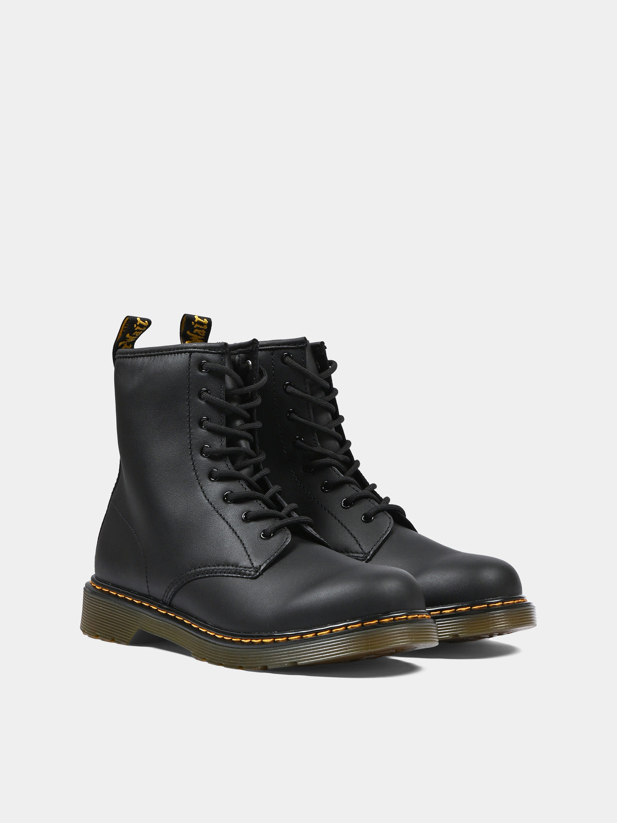 Anfibi neri 1460 per bambini,Dr. Martens,1460 Y 21975001 BLACK SOFTY T