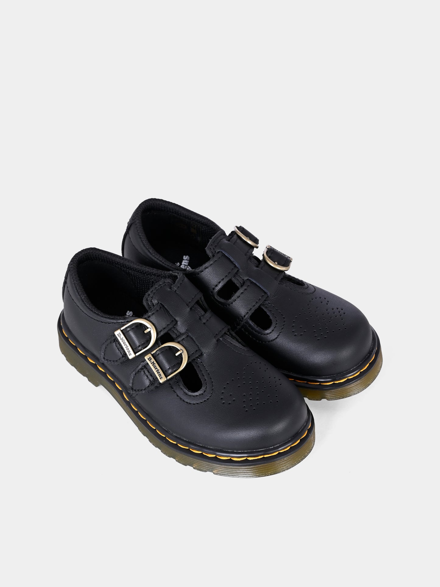Mocassini neri 8065 per bambino,Dr. Martens,8065 T 31982001 BLACK SOFTY T