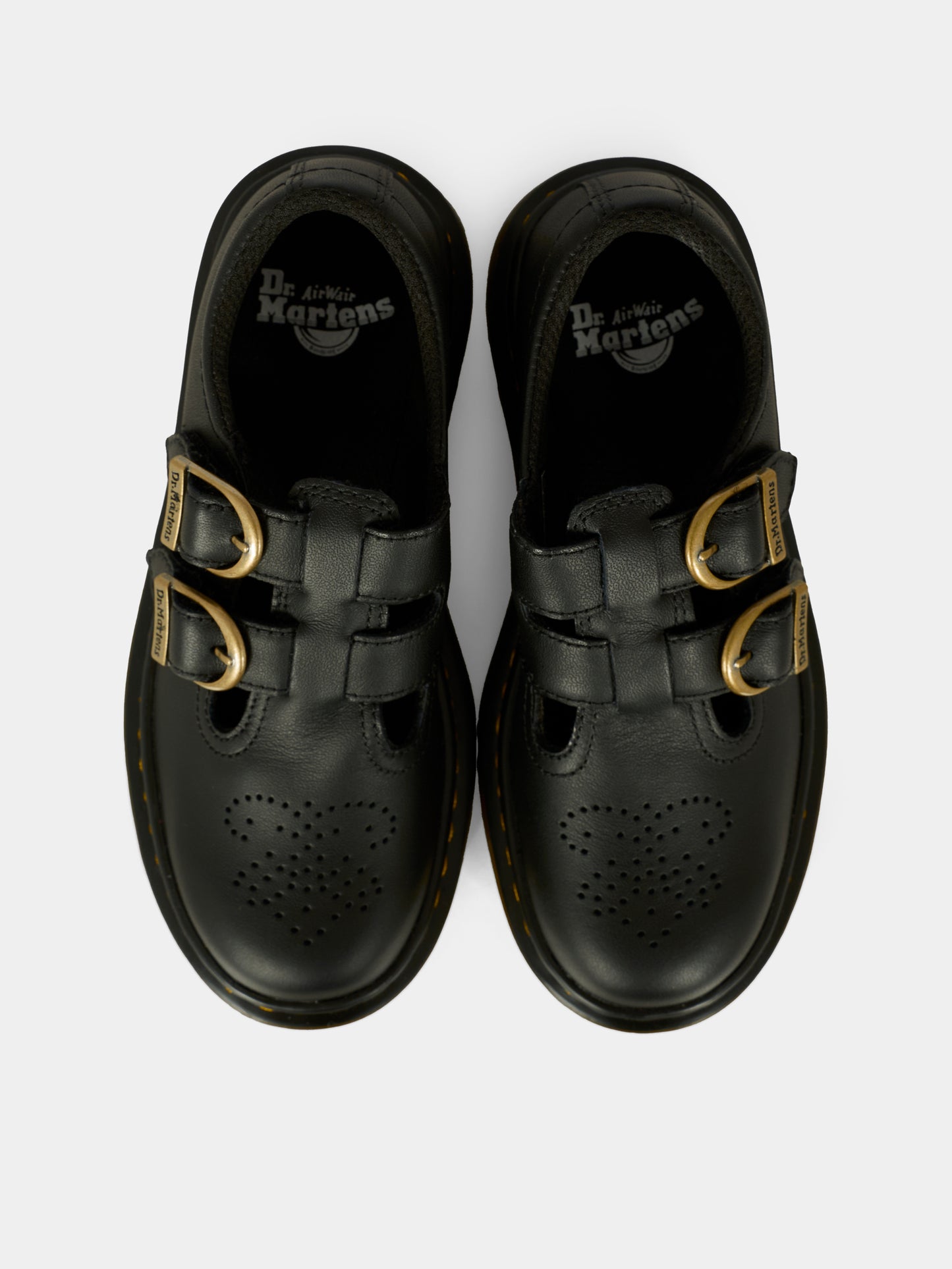 Mocassini neri 8065 per bambino,Dr. Martens,8065 J 30737001 BLACK SOFTY T