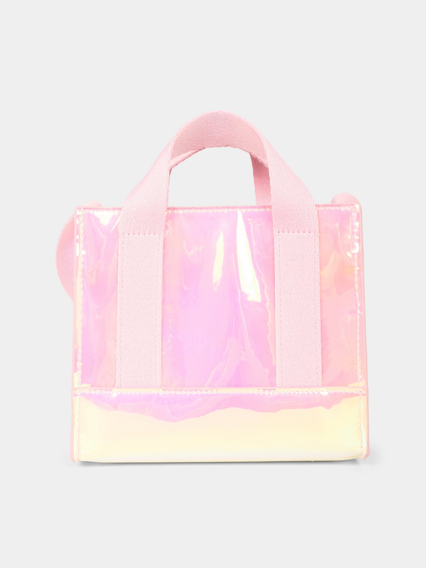 Borsa rosa per bambina con logo,Palm Angels,PGNA003F25FAB0018110