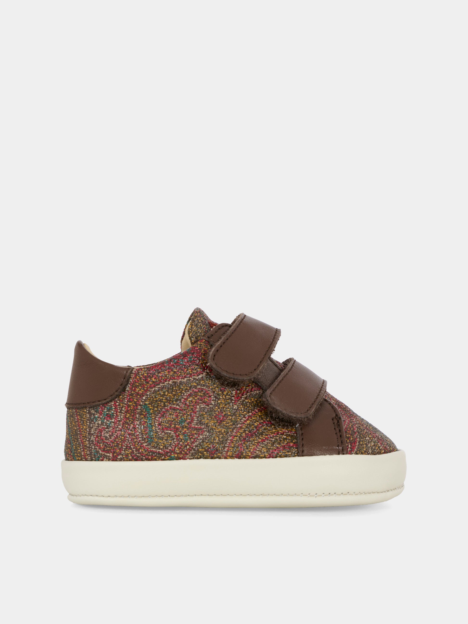 Sneakers multicolor per neonato con stampa pailsey,Etro,GX0526 B0082 999