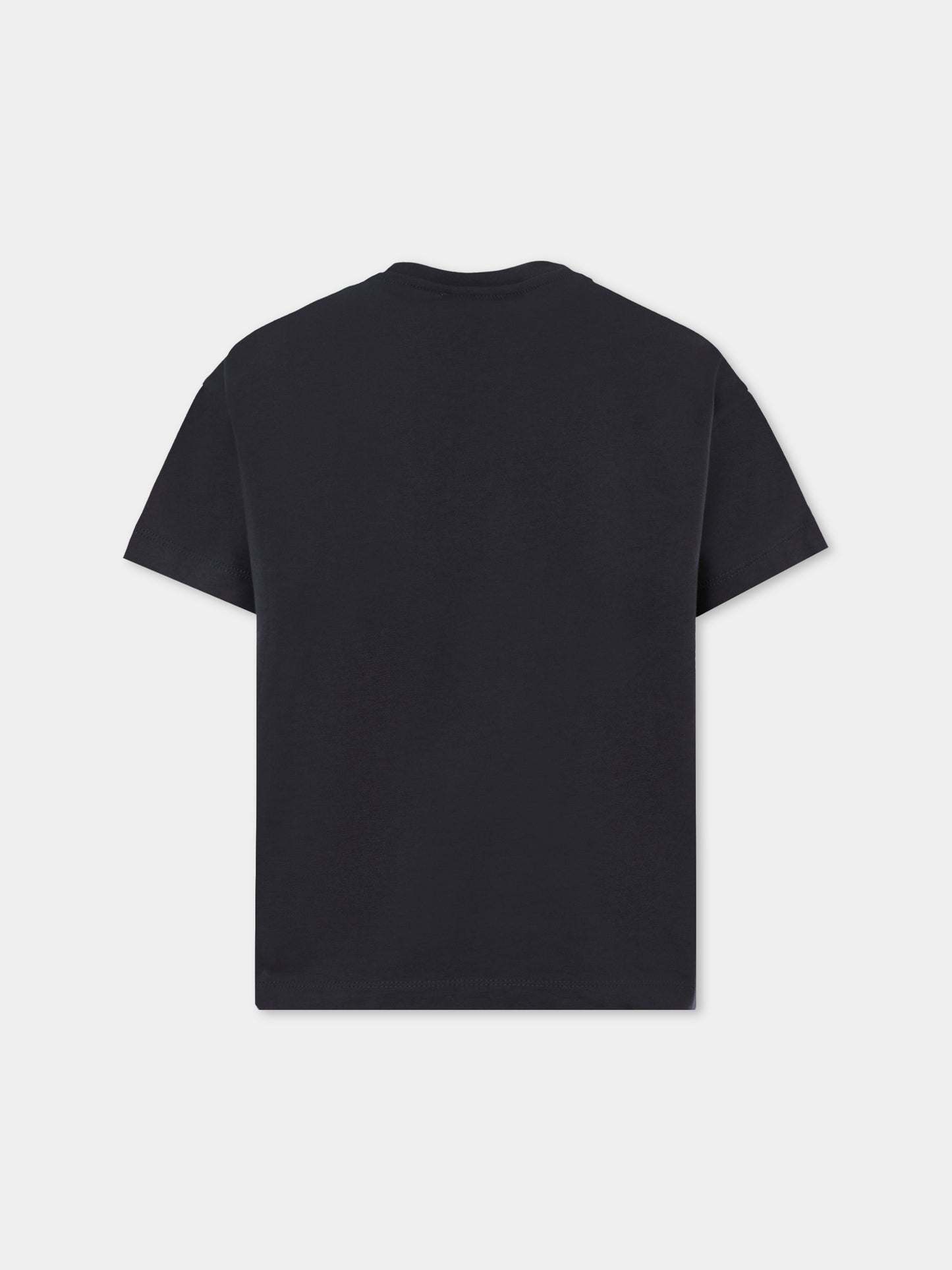 T-shirt blu per bambino con Pegaso,Etro,GX8Q11 Z3186 621