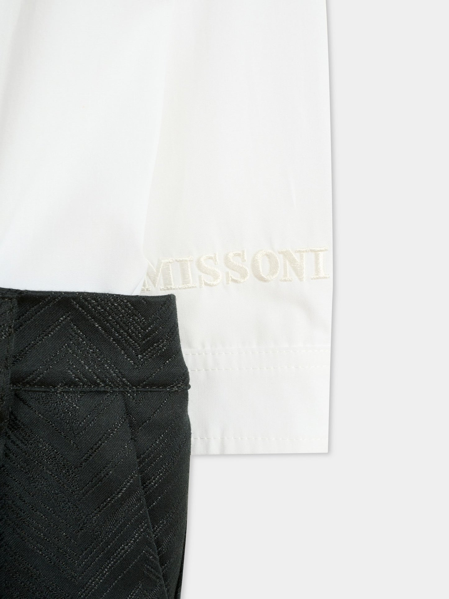 Completo nero per neonato con logo,Missoni,MXA500-G0187 930BC