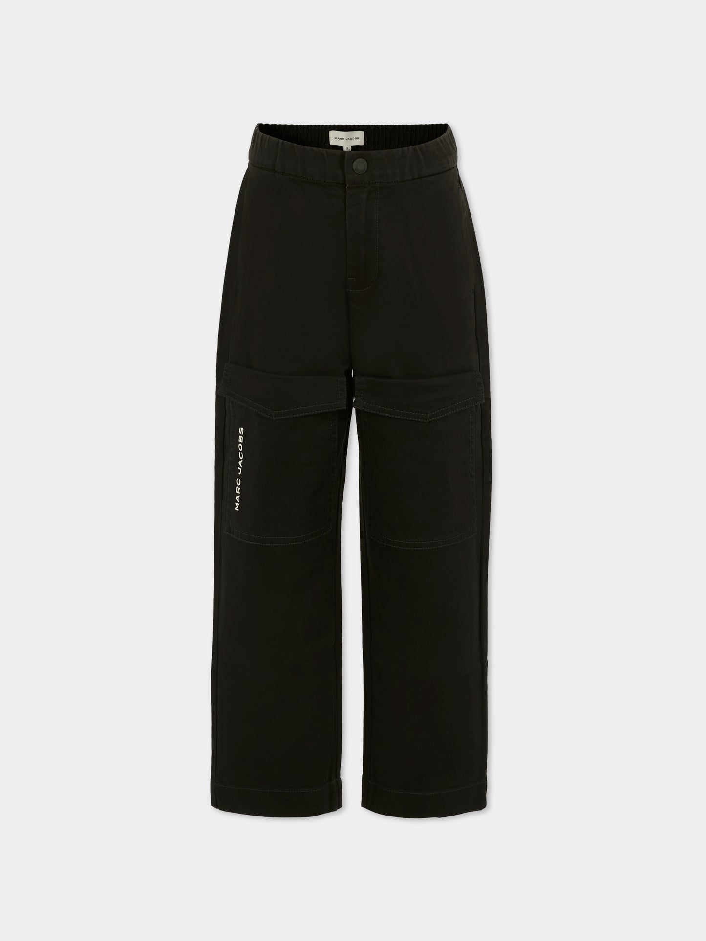 Pantaloni neri per bambino con logo,Marc Jacobs,W60649 09B