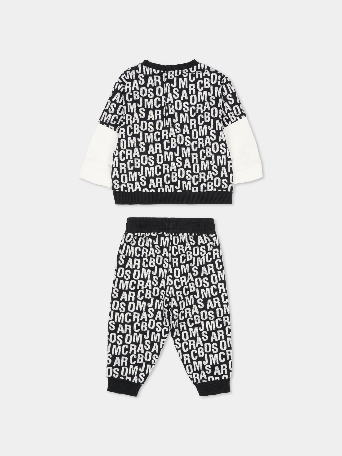 Completo nero per neonaro con logo,Marc Jacobs,W60662 09B