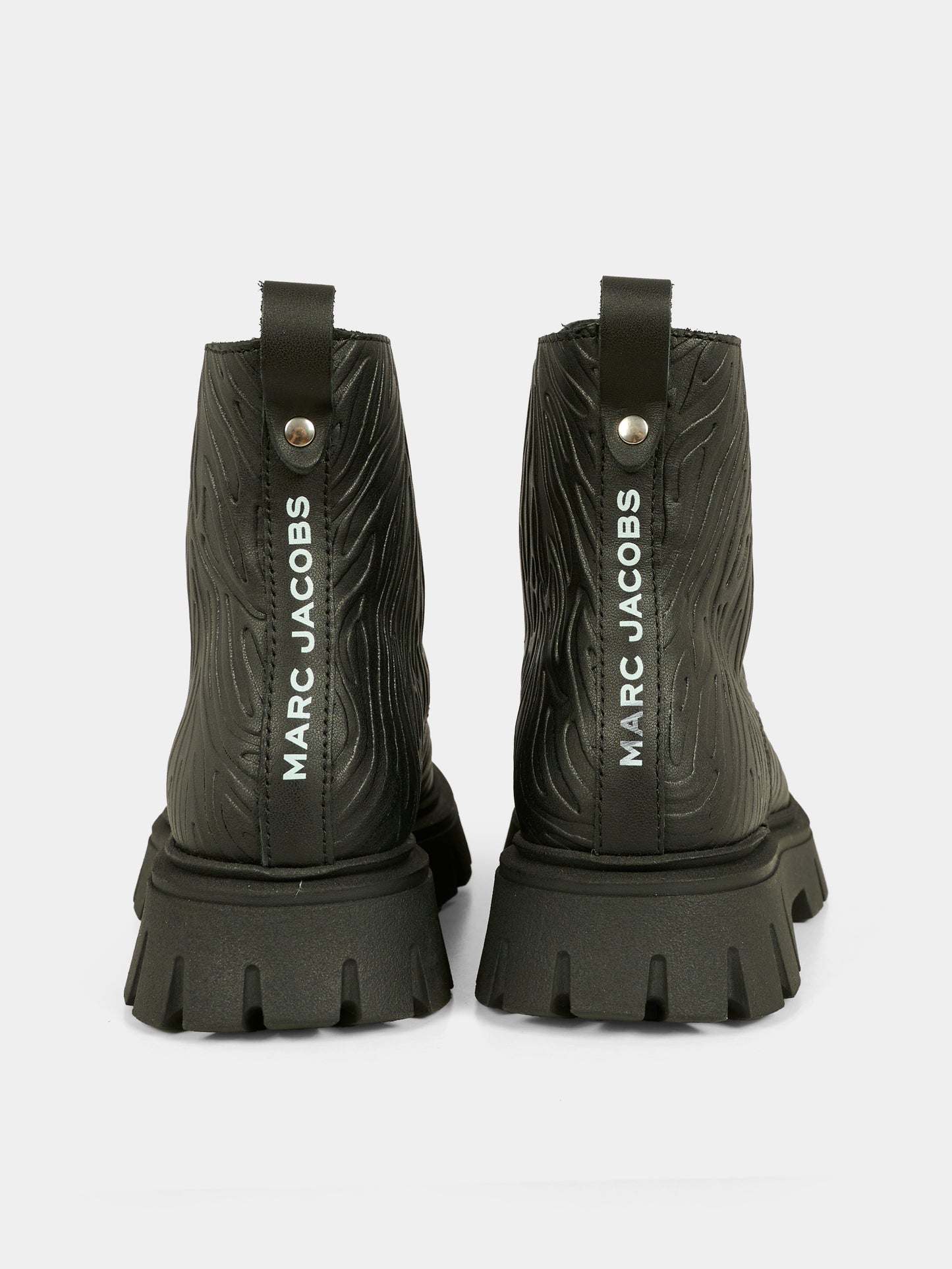 Stivaletti neri per bambina con logo,Marc Jacobs,W60669 09B