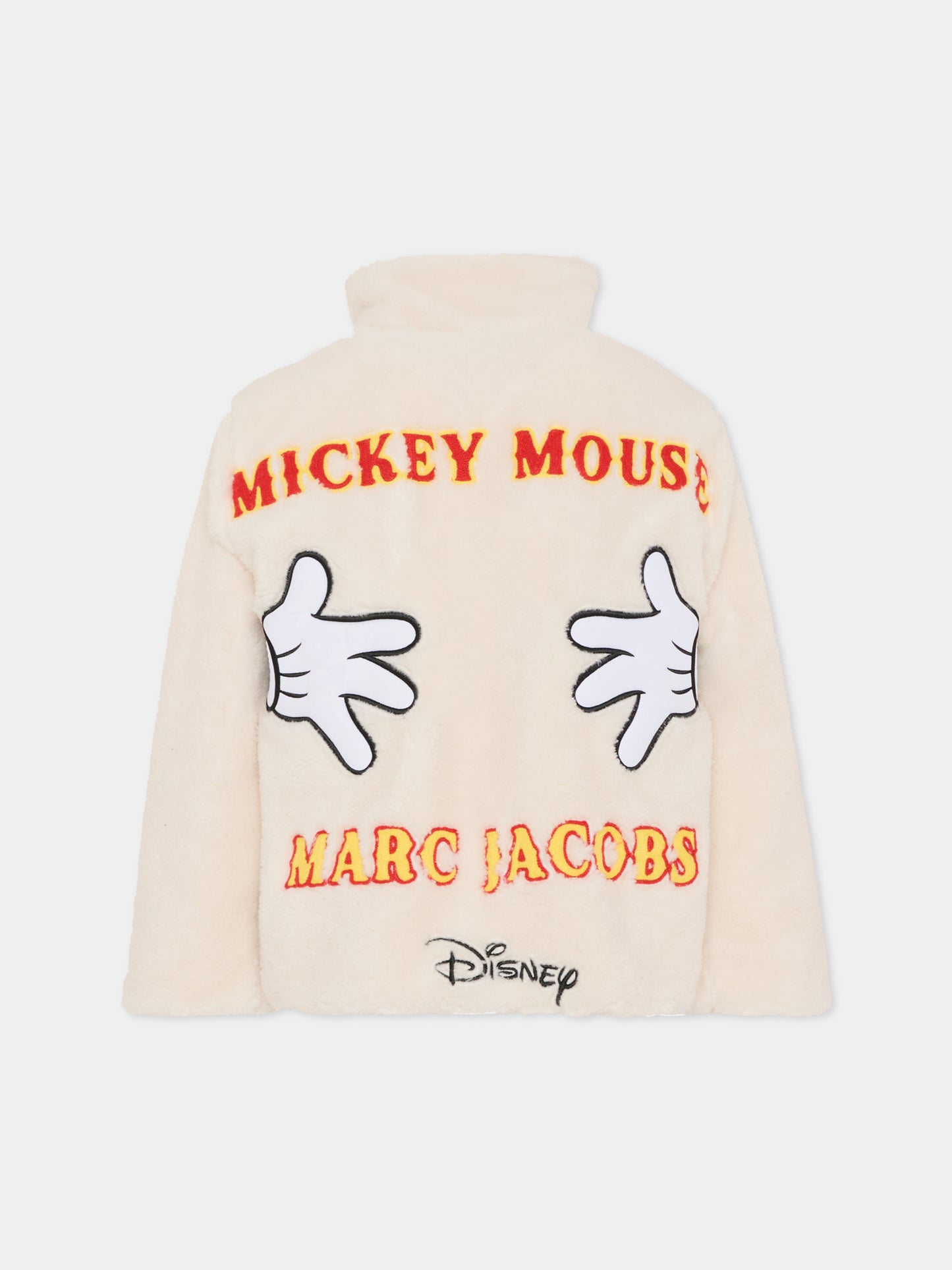 Ecopelliccia avorio per bambini con Topolino,Marc Jacobs,W60695 126