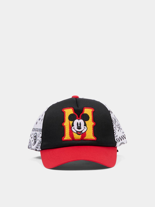 Cappello nero per bambino con Topolino,Marc Jacobs,W60696 09B