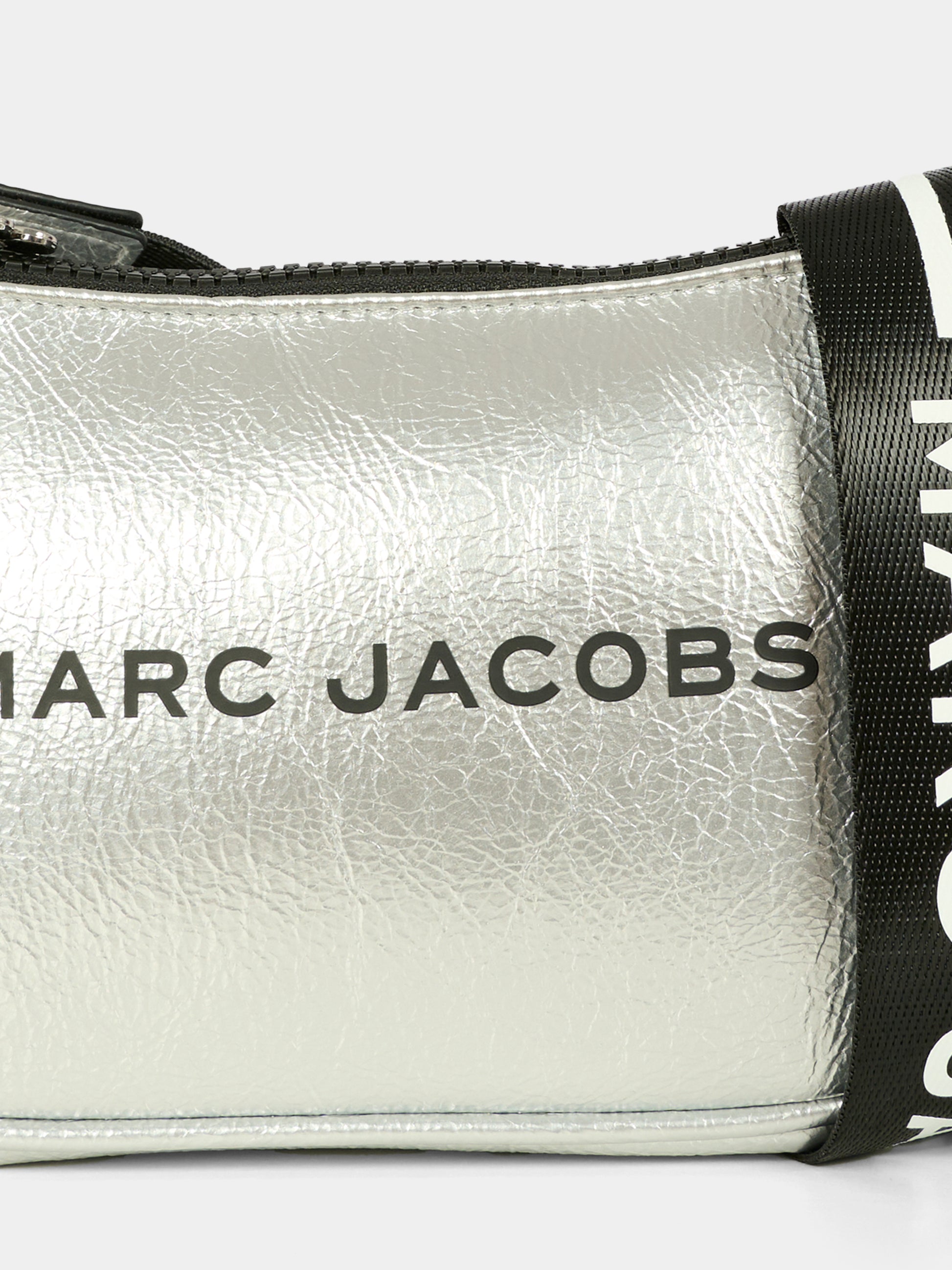 Borsa argento per bambina con logo,Marc Jacobs,W60703 016