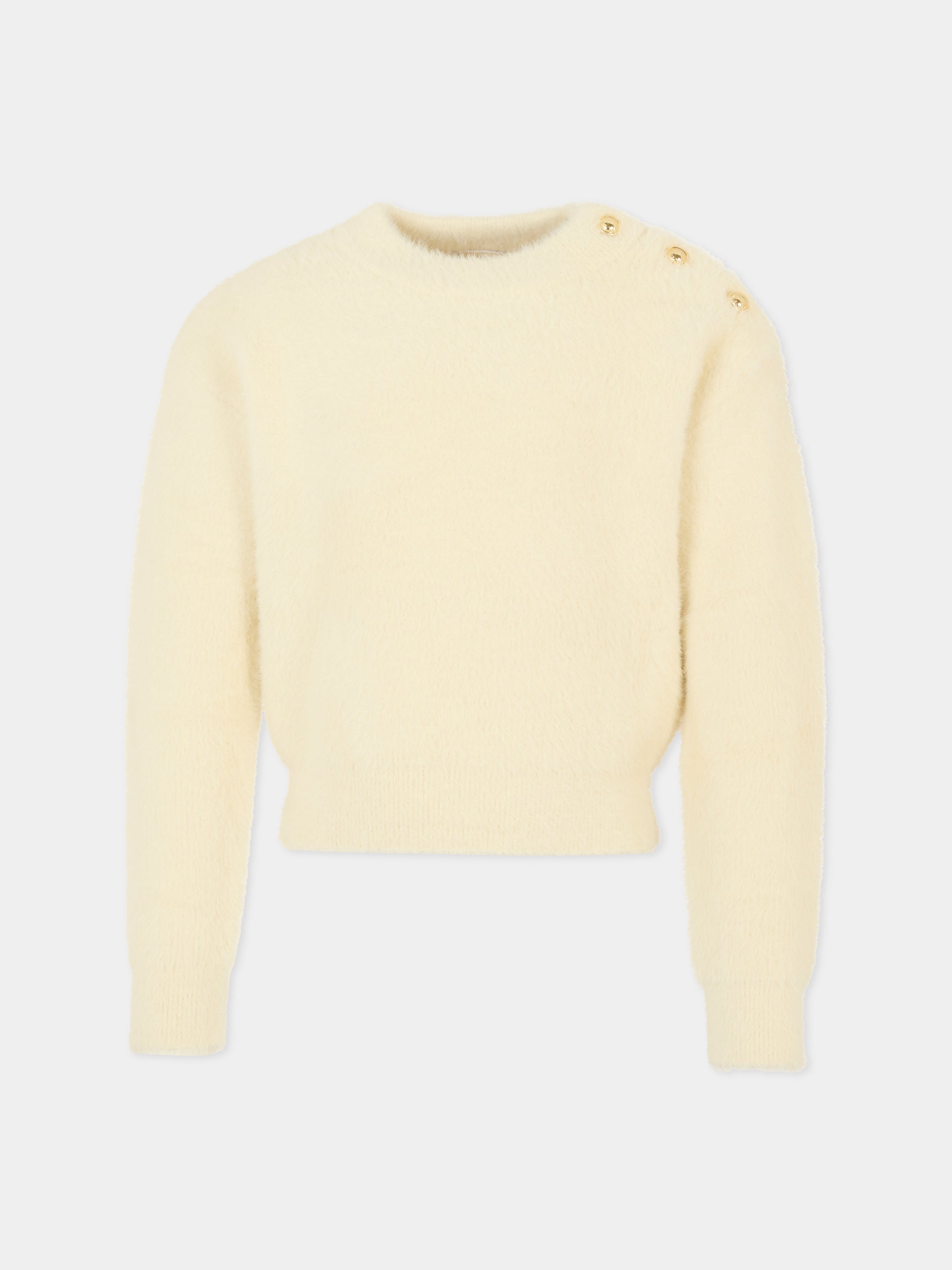 Maglione avorio per bambina,Michael Kors,R30467 190