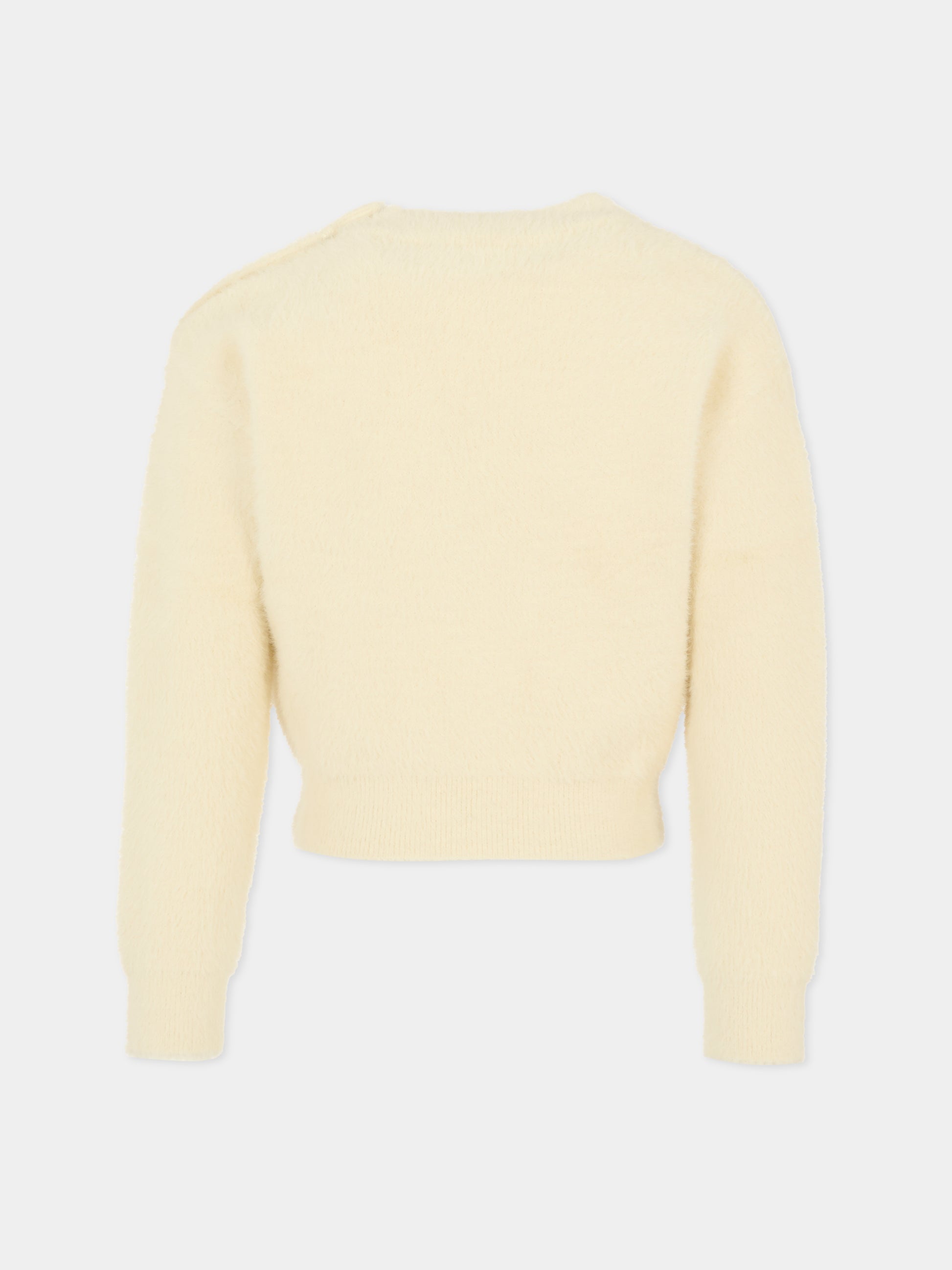 Maglione avorio per bambina,Michael Kors,R30467 190