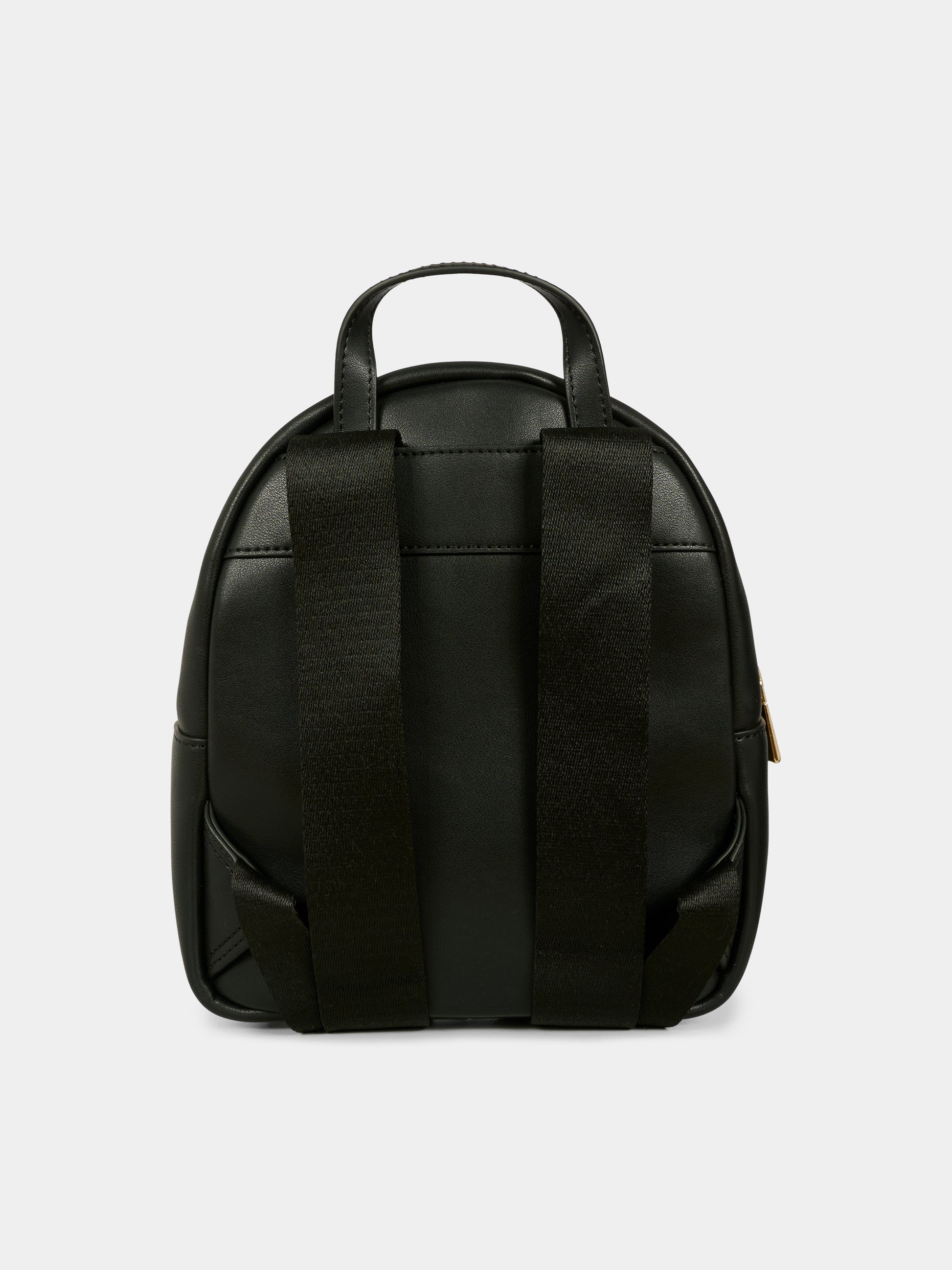 Zaino nero per bambina con logo,Michael Kors,R30531 09B