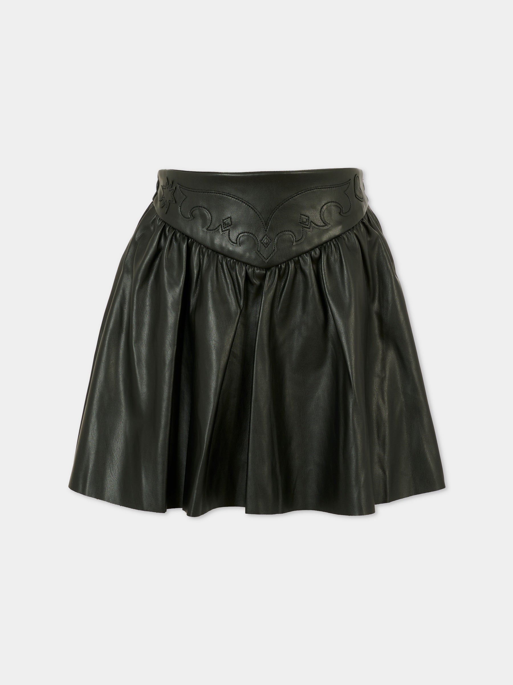 Gonna nera per bambina con ali,Zadig & Voltaire Kids,X60417 09B