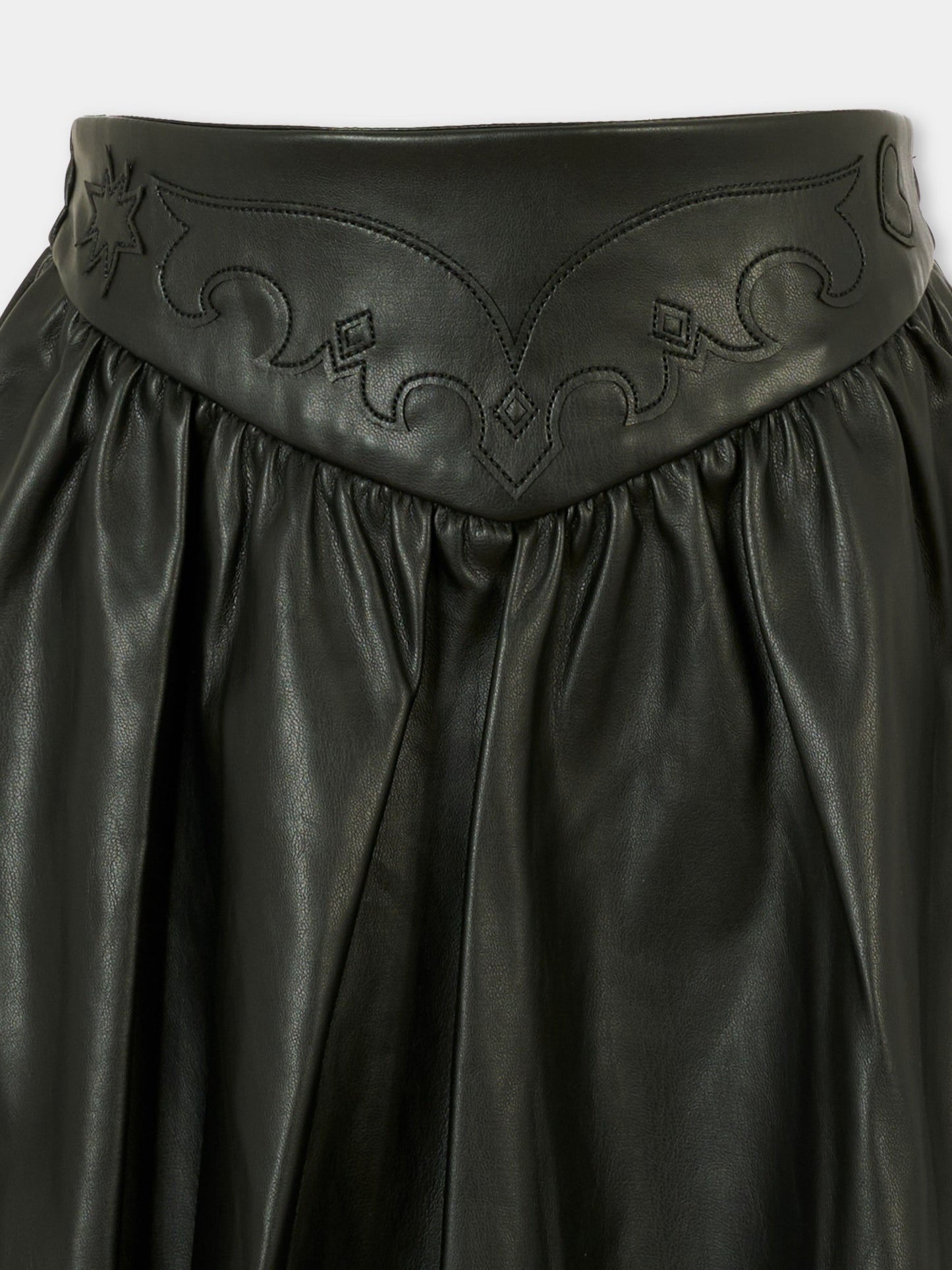 Gonna nera per bambina con ali,Zadig & Voltaire Kids,X60417 09B