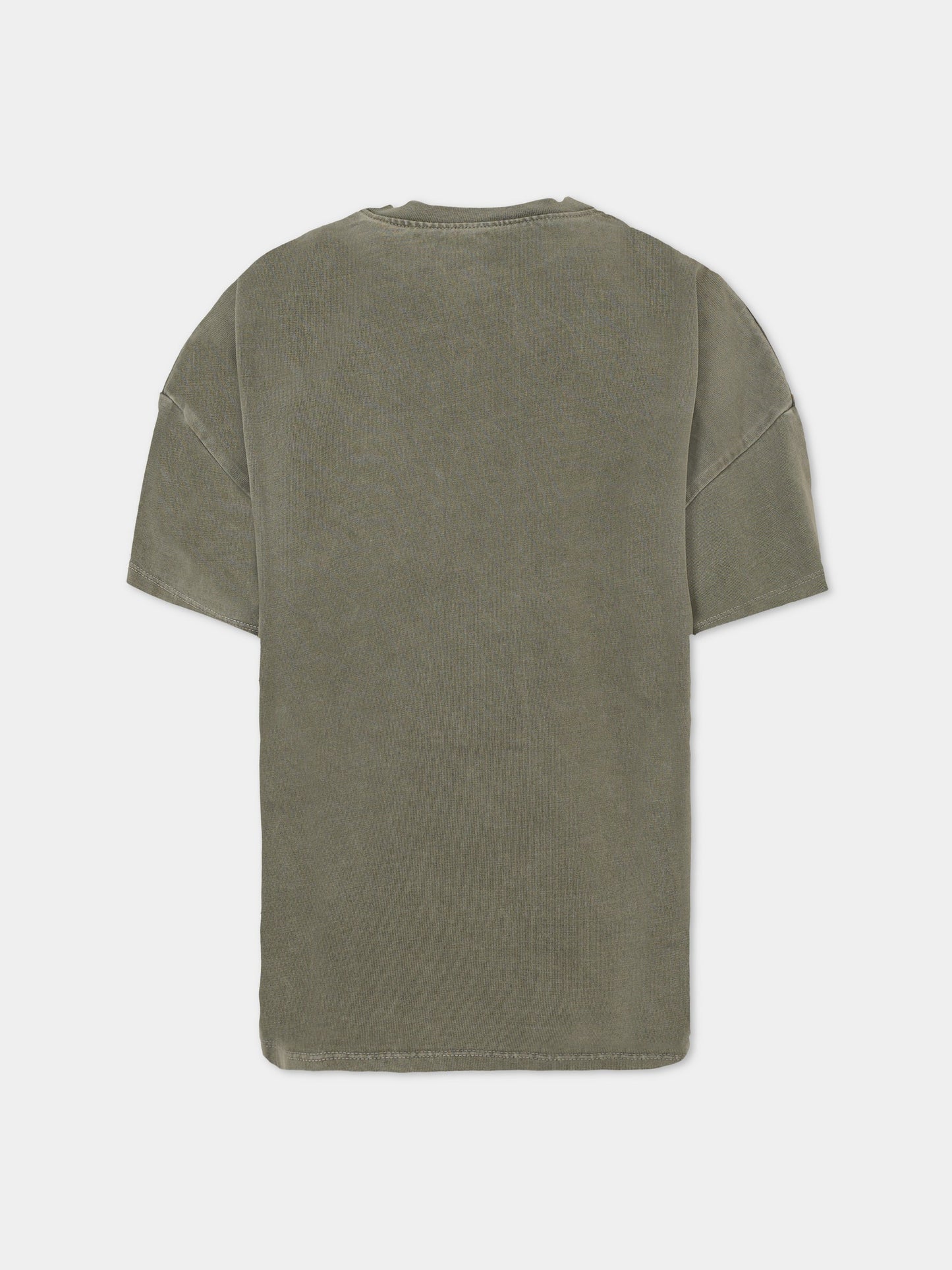 T-shirt grigia per bambini con logo,Zadig & Voltaire Kids,X60462 09B