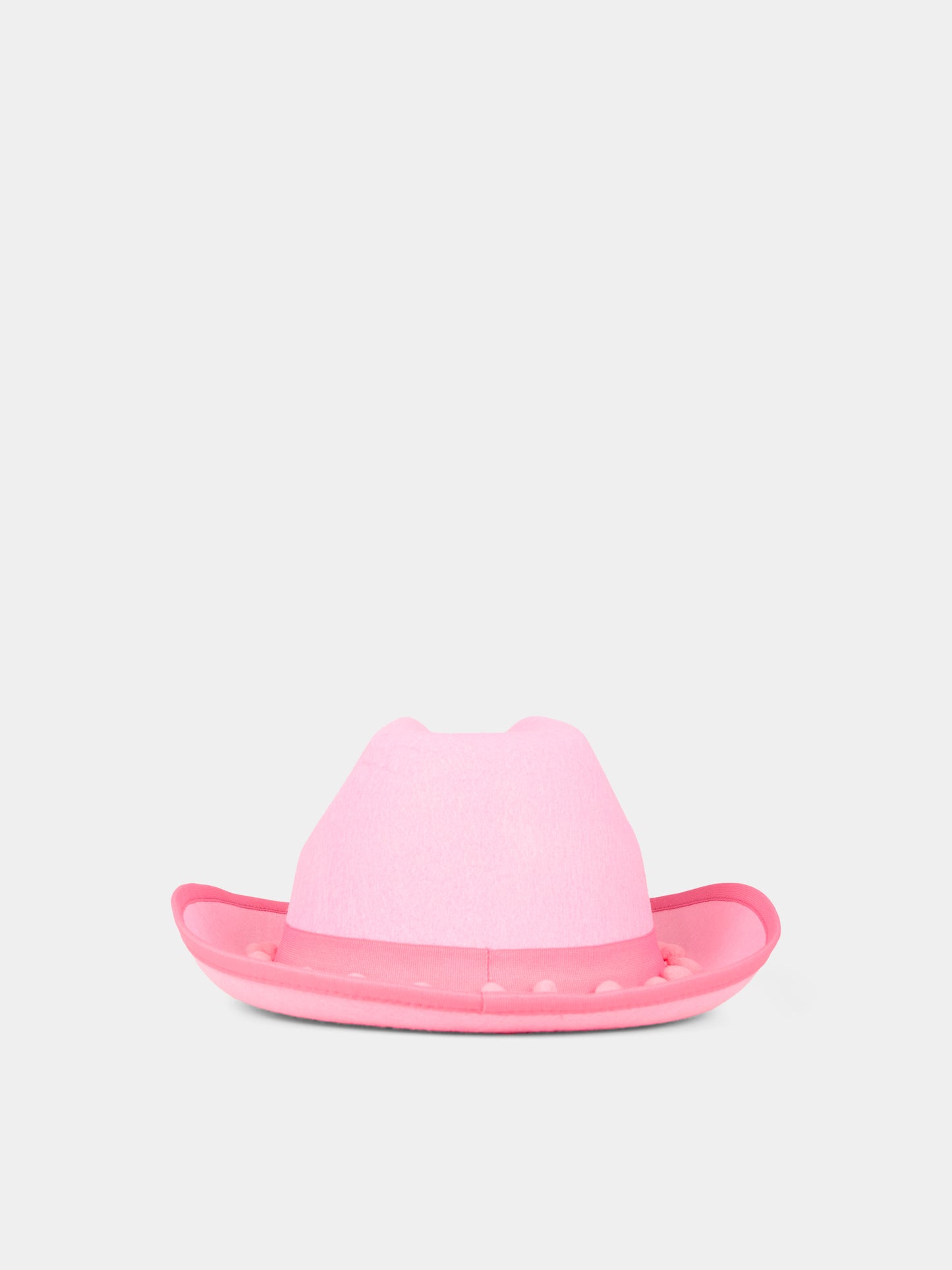 Cappello rosa per bambina con cuore e stelle,Billieblush,U21640 473