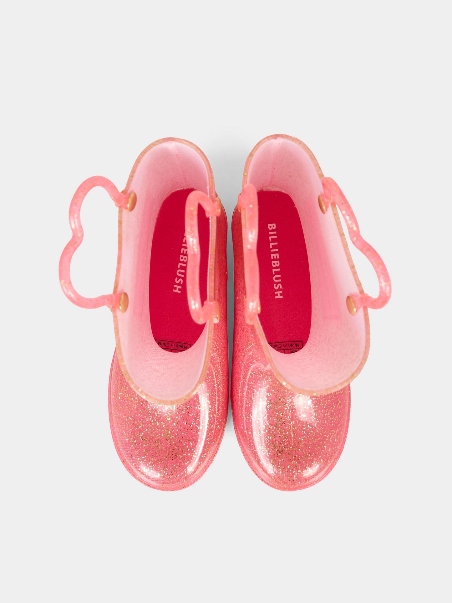 Stivali da pioggia per bambina con logo,Billieblush,U21475 47A