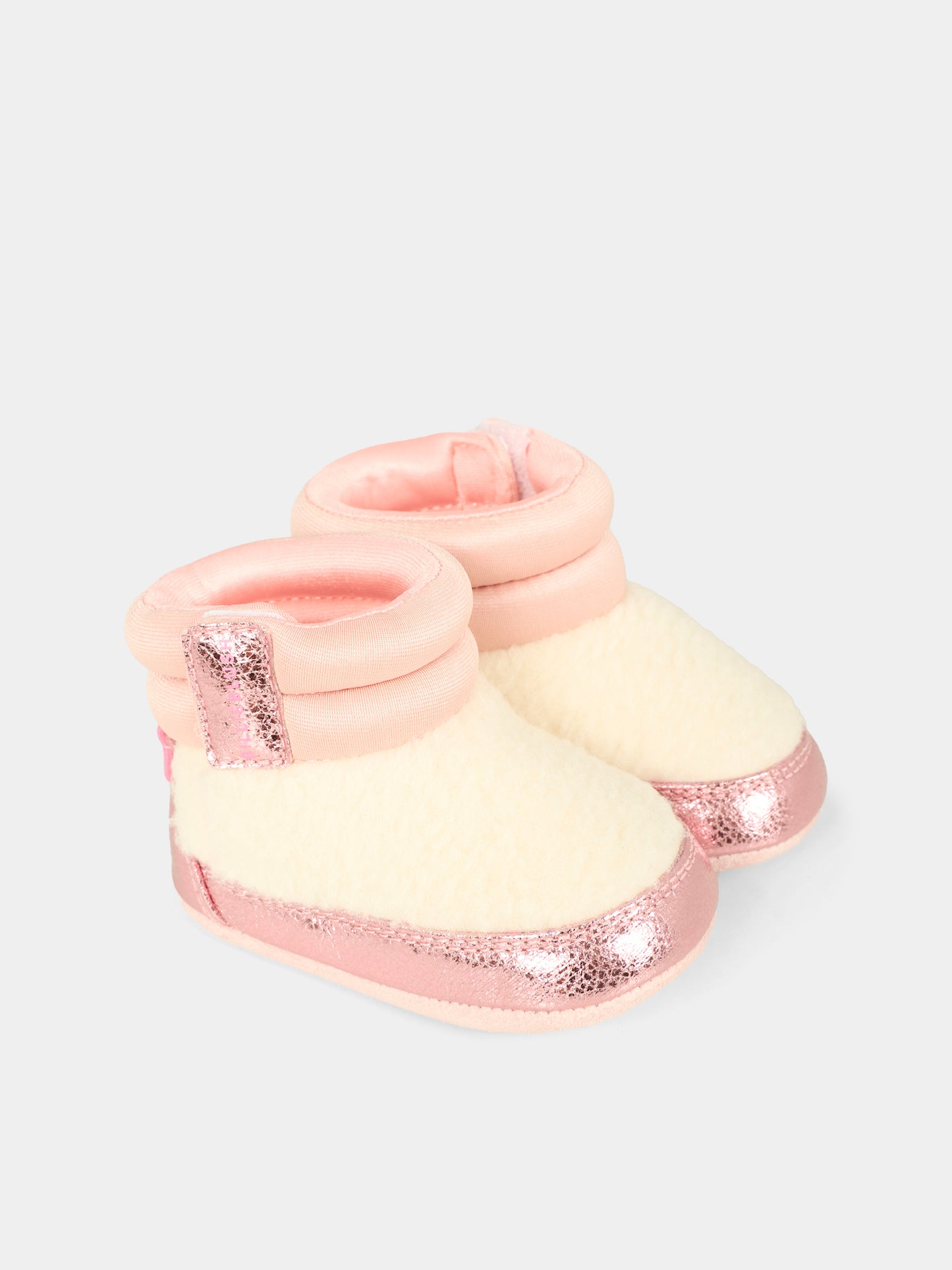 Stivali da neve rosa per neonata,Billieblush,U21482 Z41