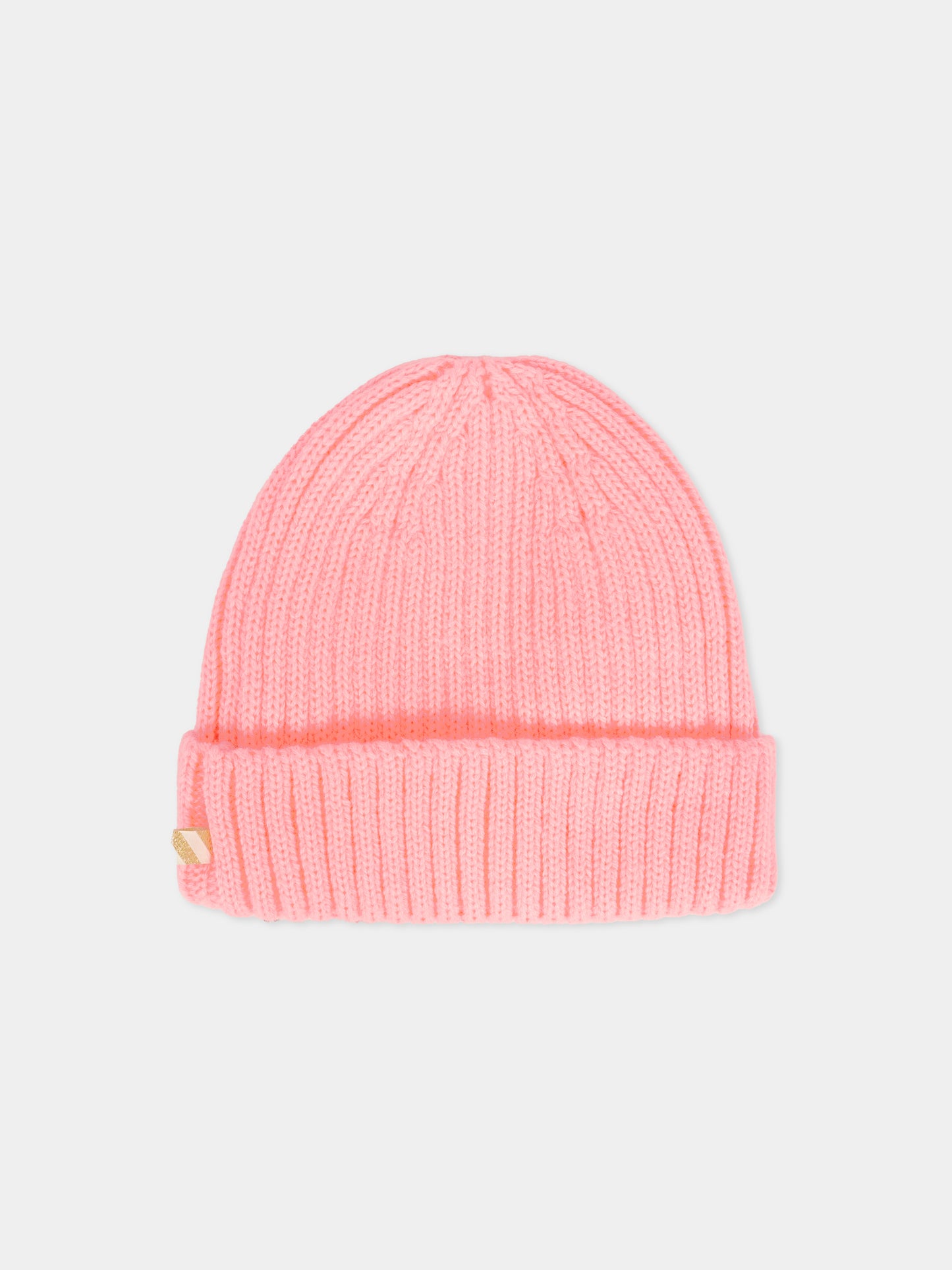 Berretto rosa per neonata con fiocco,Billieblush,U21488 408