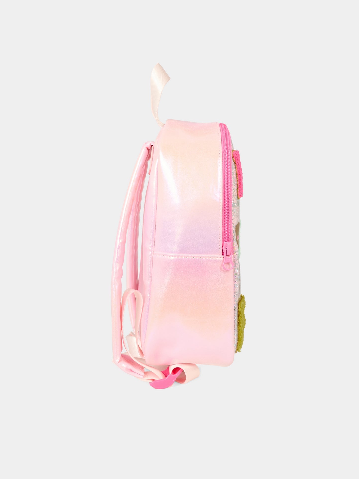 Zaino rosa per bambina con scritta,Billieblush,U21530 111